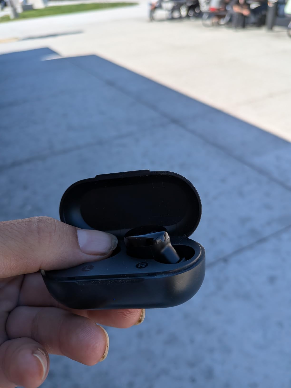 kurdene Wireless Earbuds Bluetooth 5.3 Light Weight in Ear Headphones | Premium Sound Bass Ear buds with Charging Case,Smart Touch Control,Built in Mics Headset,Clear Calls for Sports Workout customer photo 1