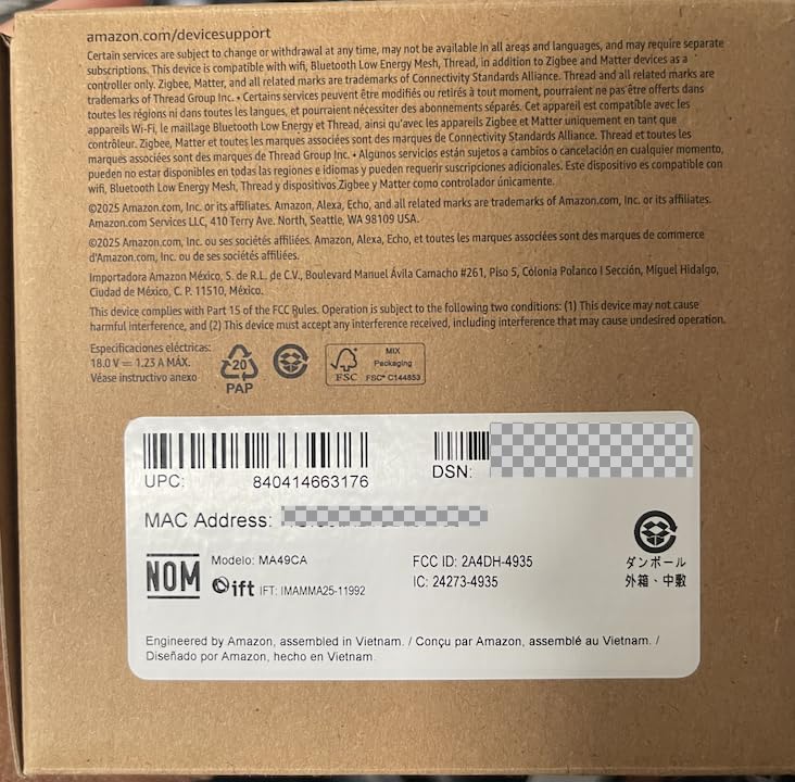 Amazon Echo Dot Max (newest model), Alexa speaker with room-filling sound and nearly 3x bass, Great for living rooms and medium-sized spaces, Designed for Alexa+, Graphite customer photo 1
