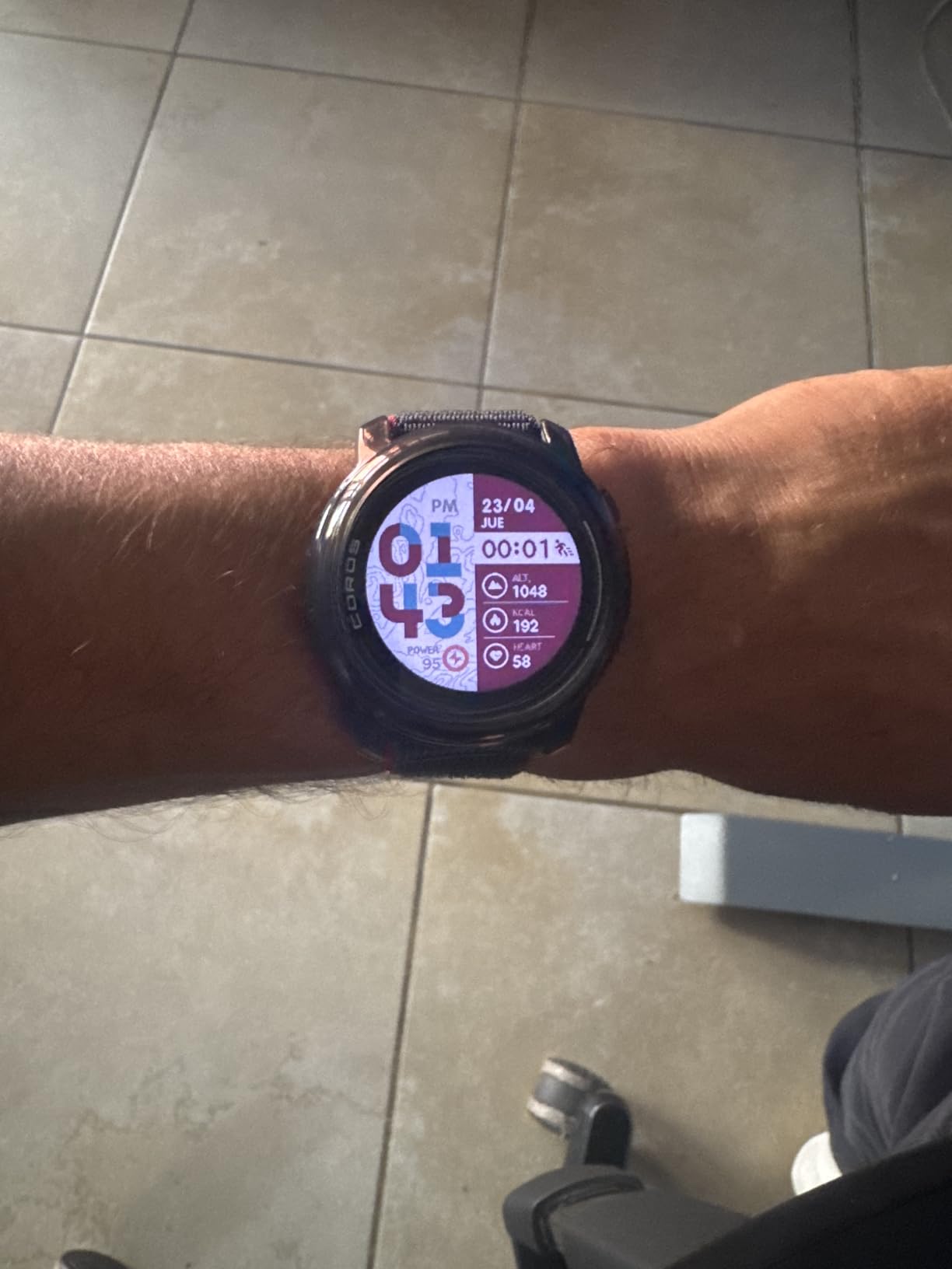 COROS PACE 3 GPS Sport Watch, Lightweight Running Watch - Black Nylon | 17-Day Battery Life, Accurate GPS, Heart Rate Monitor, Navigation, Sleep Tracking, Training Plan, Run, Bike, and Ski customer photo 2
