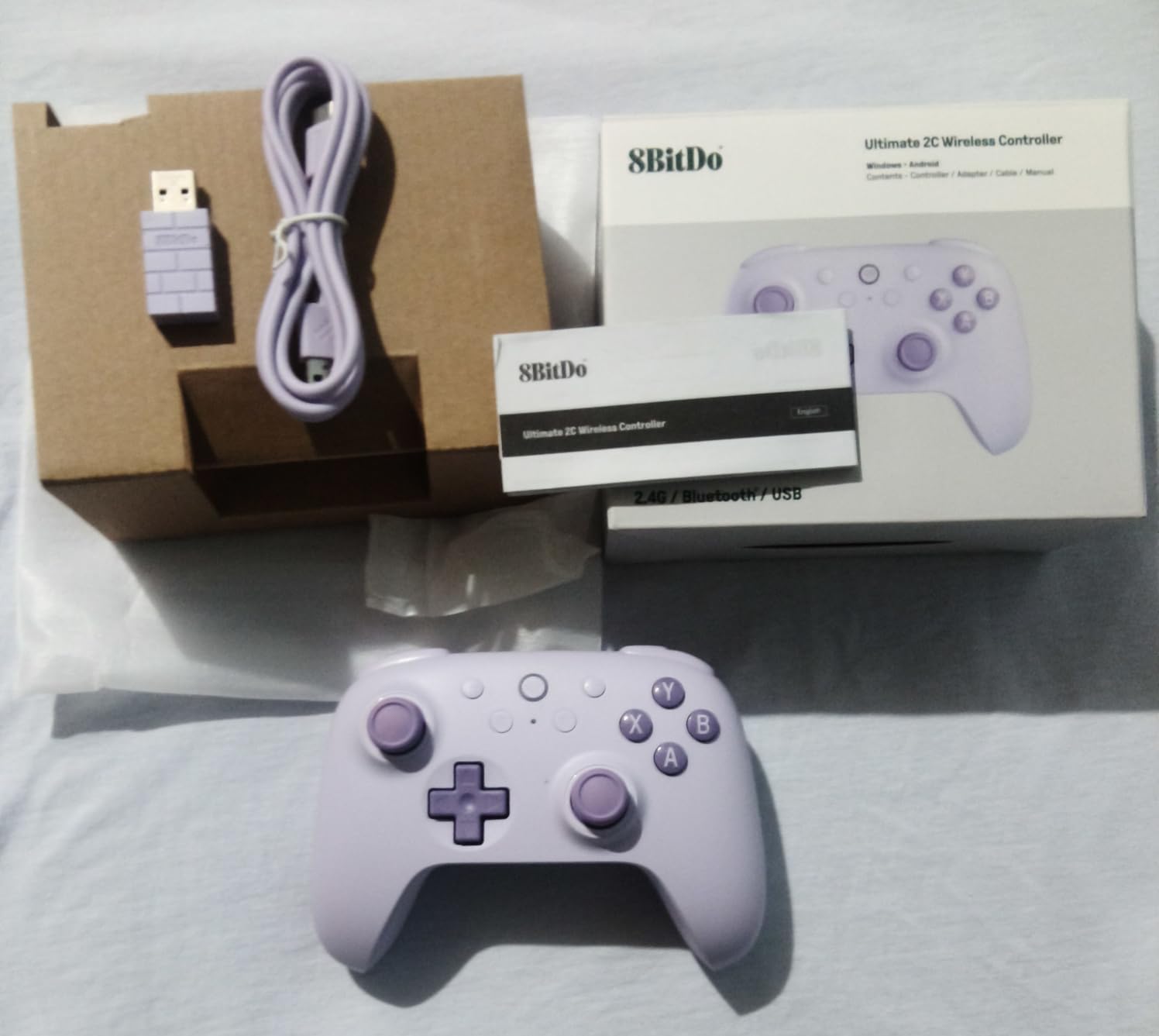 8Bitdo Ultimate 2C Wireless Controller for Windows PC and Android, with 1000 Hz Polling Rate, Hall Effect Joysticks and Triggers, and Remappable L4/R4 Bumpers (Green) customer photo 1