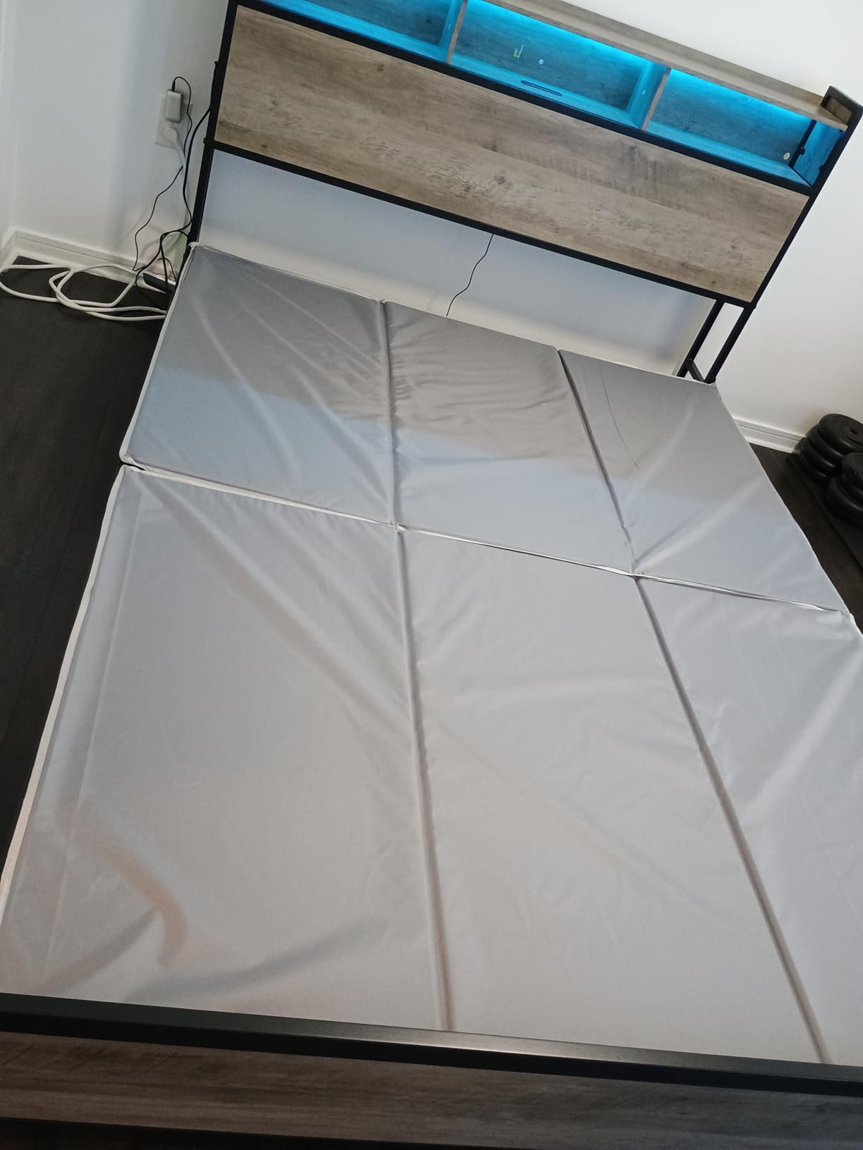 Meliusly Original Bunkie Board Queen Size (60x80) - Under Bed Support | Non-Slip Breathable Bed Support Board for Slatted Bed Frame, Anti-Sag, Noise Minimizing Moisture Resistant Bed Board customer photo 1
