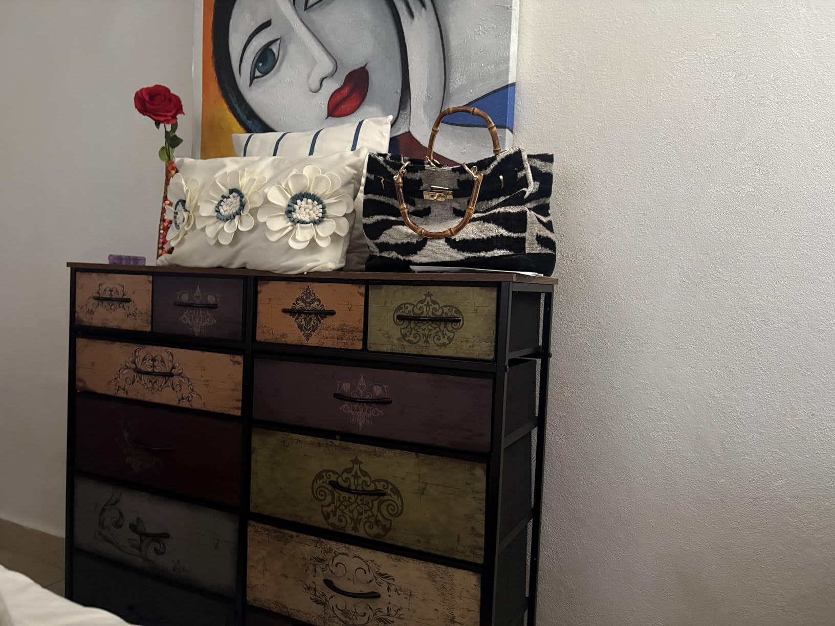 VASICAR Dresser for Bedroom with 12 Deep Drawers, Wide Chest of Drawers, 55