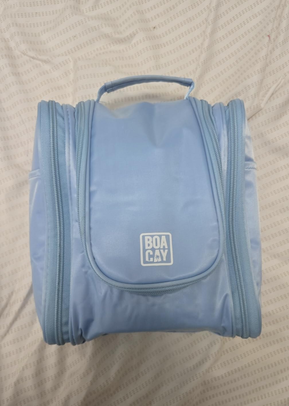 BOACAY Hanging Travel Toiletry Bag for Women and Men, Makeup Bag, Bathroom & Shower Organizer Kit for Accessories, Cosmetics, Travel Essentials customer photo 1