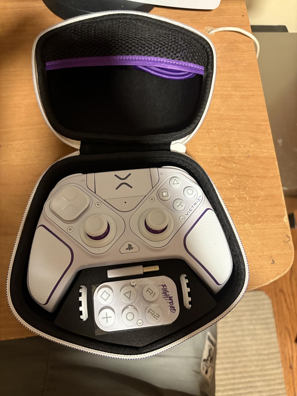Victrix Pro BFG Wireless Gaming Controller: Tekken 8 Rage Art, PS5, PS4, PC | PlayStation, Sony 3D Audio, 4 Mappable Back Buttons, Interchangeable Thumbsticks & D-Pads, Hair Triggers & Paddles, Tekken 8 customer photo 1