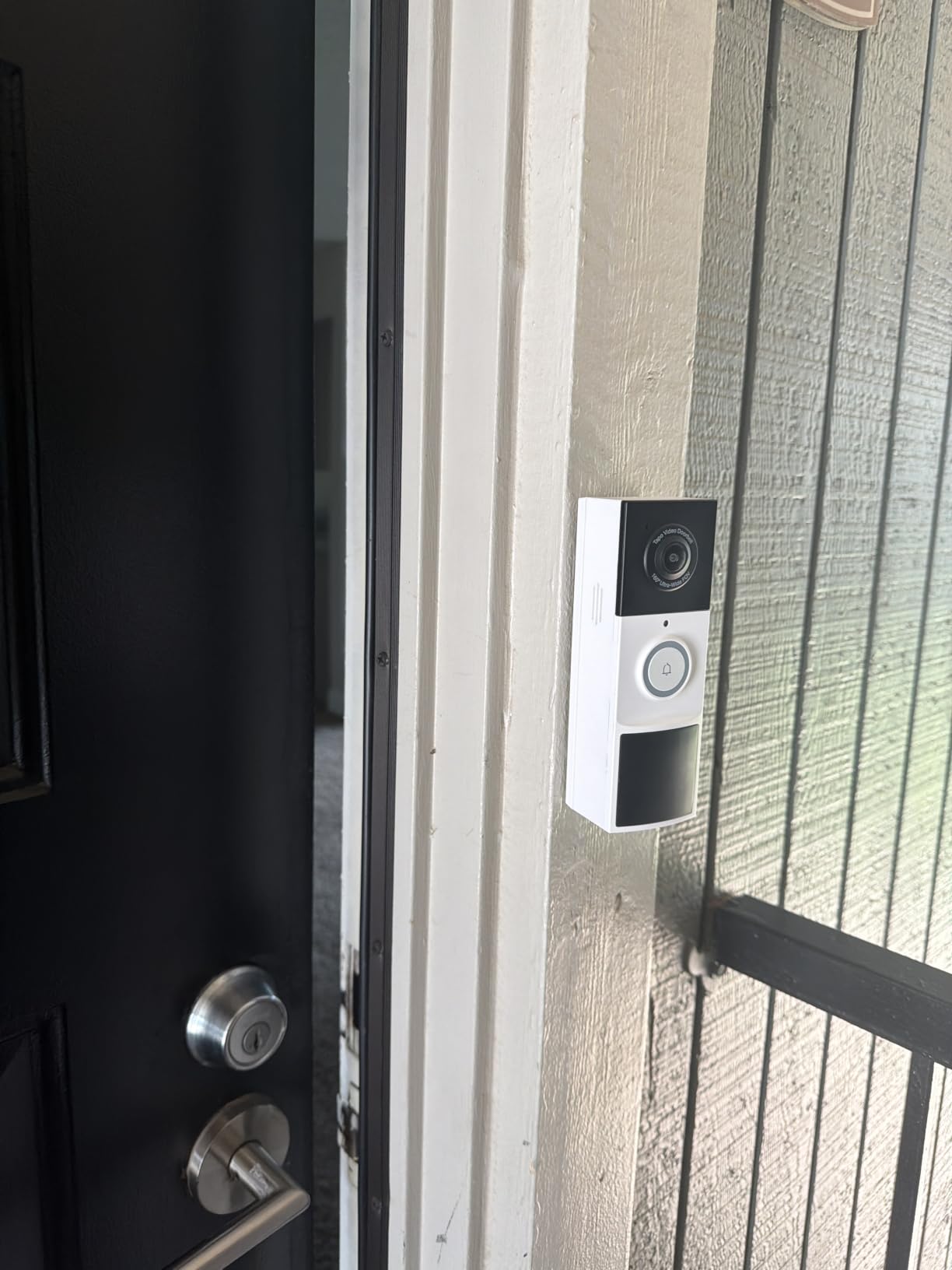 Tapo 2K Wireless Smart Video Doorbell w/Chime, 160° Ultra-Wide View, D210 | Person Detection, Ring Call, 2-Way Audio, Subscription-Free Local Storage/Optional Cloud, Motion Only Alert customer photo 1
