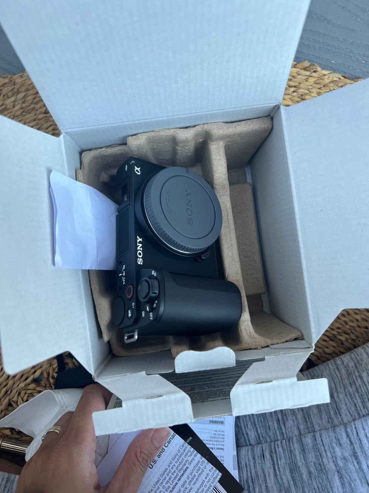 Sony ZV-E10 II APS-C Mirrorless Creator Camera Body Black | 26MP APS-C Exmor R Sensor, Sony E-Mount, 4K Up to 60fps, 3