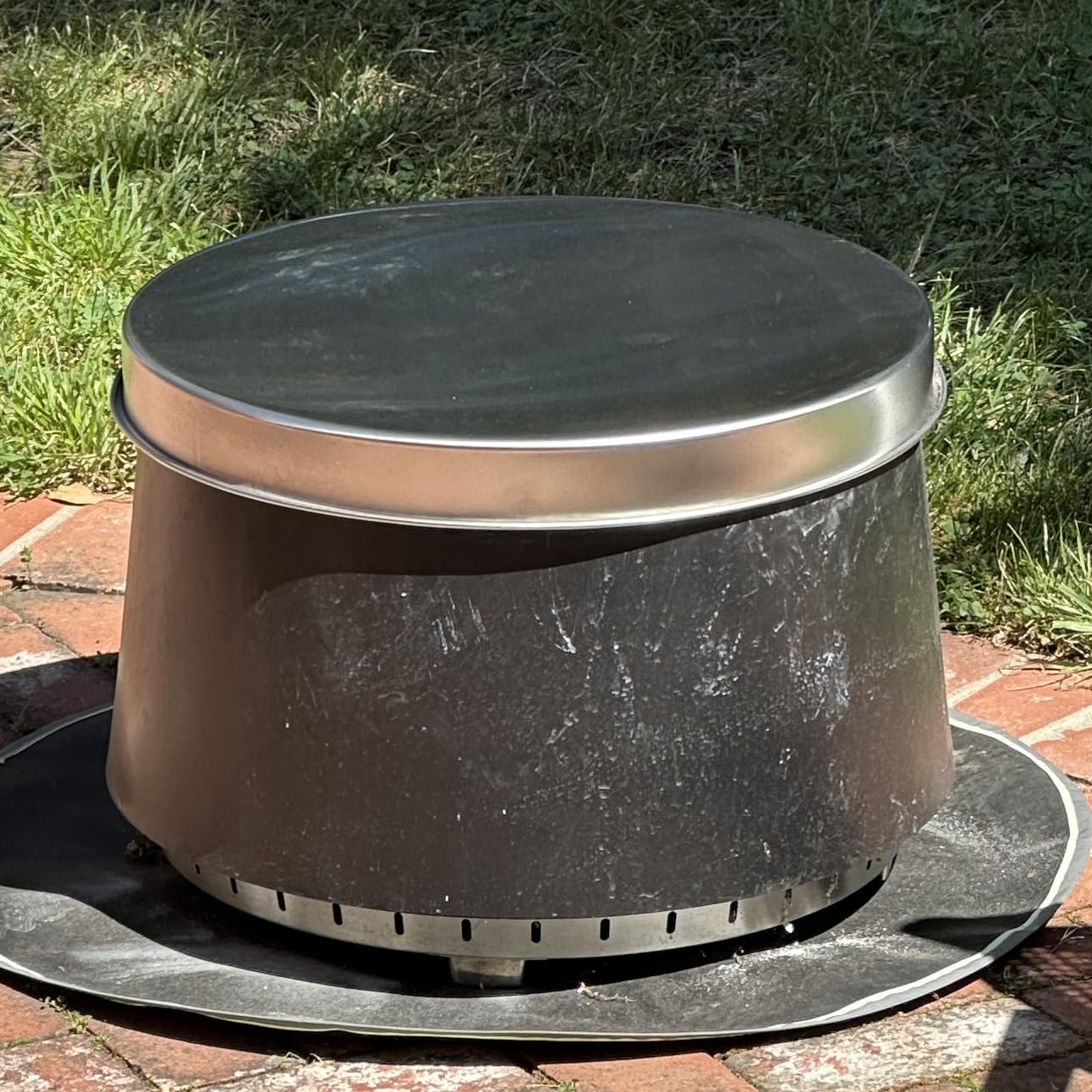 VEVOR Smokeless Fire Pit Stove Bonfire, 28 in Wood Burning Fireplace with Removable Ash Pan customer photo 2