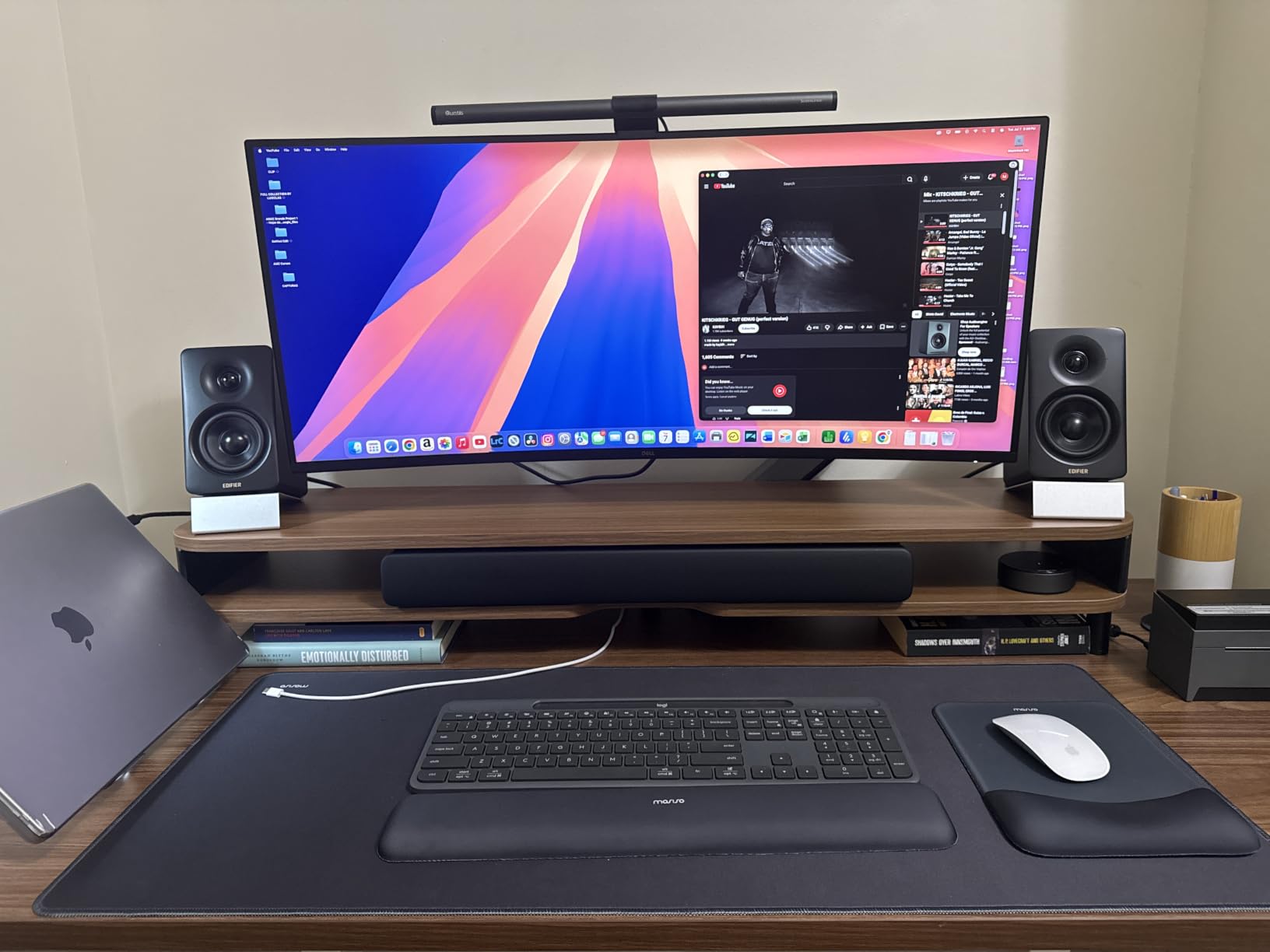 Edifier M60 Multimedia Speaker, 66W RMS Computer Speaker, Black | Bluetooth 5.3, Hi-Res Audio with LDAC, USB-C AUX Inputs customer photo 2