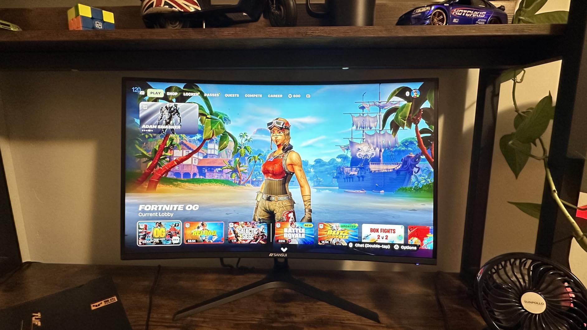 SANSUI 24 Inch Gaming Monitor 200Hz 1Ms FreeSync HDR 110% sRGB FHD 1080P | Computer Monitor HDMI DP Ports Eye Care Frameless VESA Mount Cable Management (ES-G24F4L HDMI Cable Included) customer photo 1
