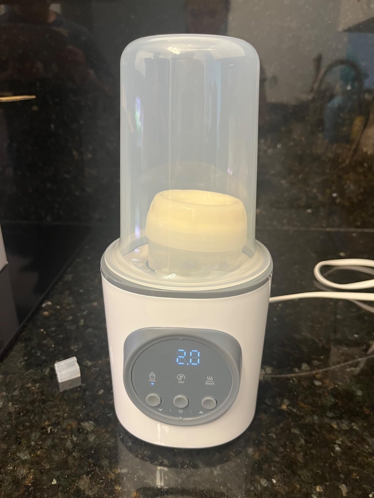 Vaundra Fast Baby Bottle Warmer for Breastmilk and Formula 120V customer photo 2