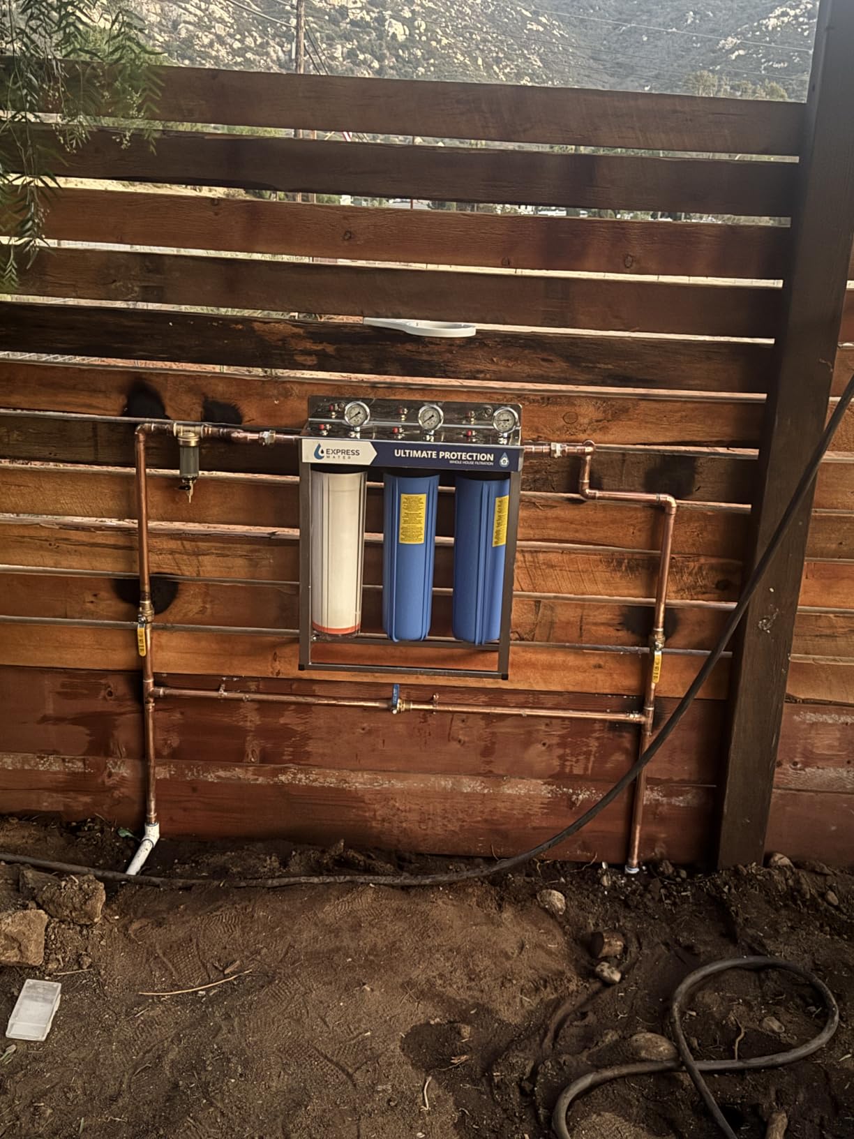 Express Water Whole House Water Filter System, Ultimate Protection, 3-Stage | Heavy Metal and Anti-Scale Filtration | Reusable 50 Micron Sediment Element | Quick-Change Cartridges customer photo 1