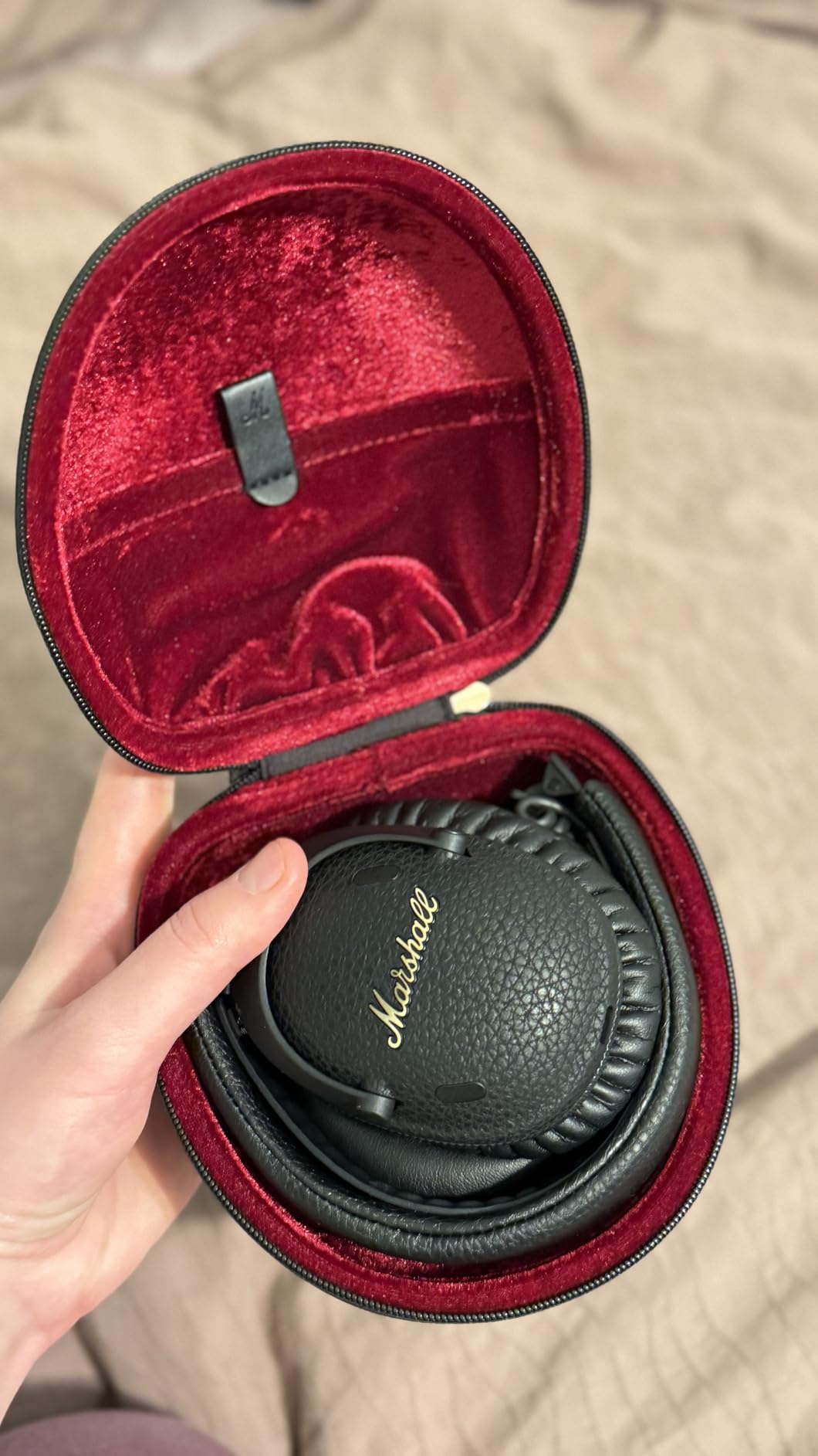 Marshall Monitor III A.N.C. Wireless Over-Ear Bluetooth Headphones - Active Noise Cancellation | 100+ Hr Playtime | Microphone for Calls | Lightweight, Foldable Design for Travel - Black customer photo 1
