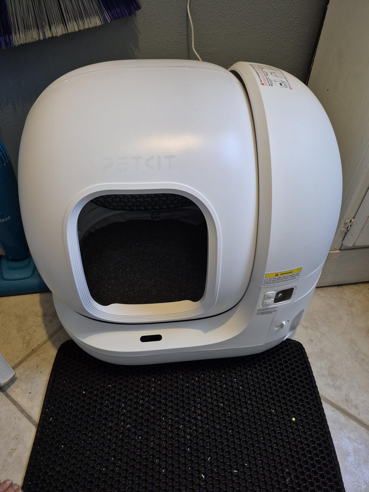 PETKIT PuraMax 2 Automatic Self-Cleaning Cat Litter Box, App Control Litter Box with Safety Sensors, Odor Free & Anti-Leakage Basic Bundle Includes Trash Bags,2.4G WiFi & Low Entrance customer photo 1