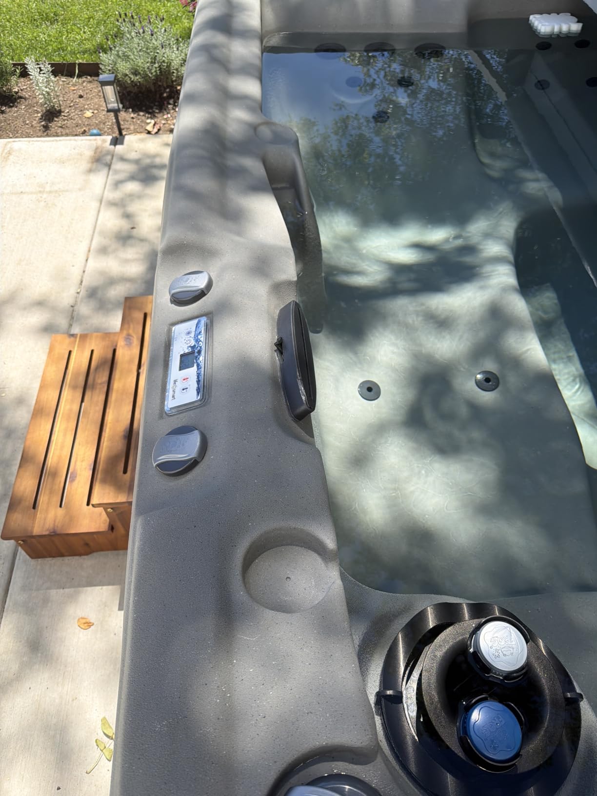 Lifesmart 5-Person Plug & Play 28-Jet Hot Tub Spa and Thermal Cover, Sand customer photo 2