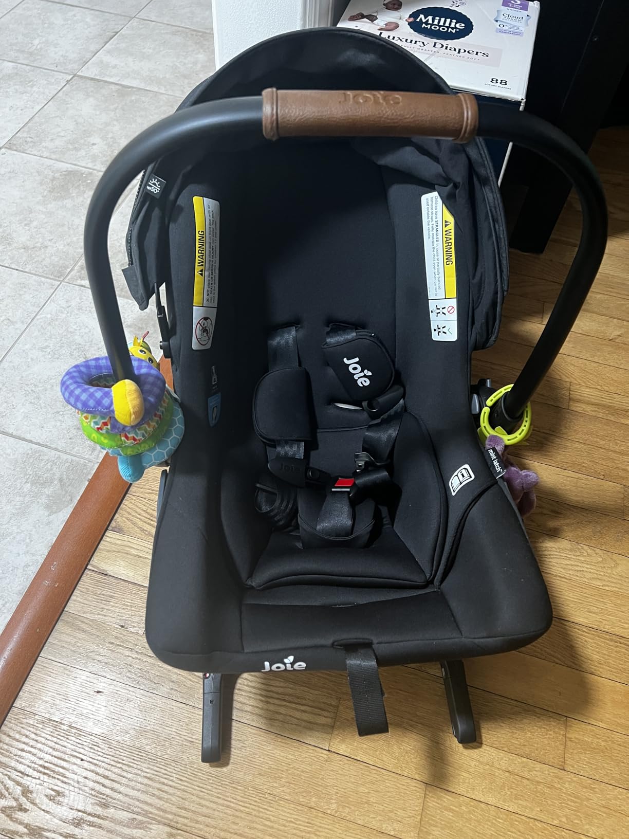 Joie Baby Mint Latch Baseless Infant Car Seat, Lightweight customer photo 1