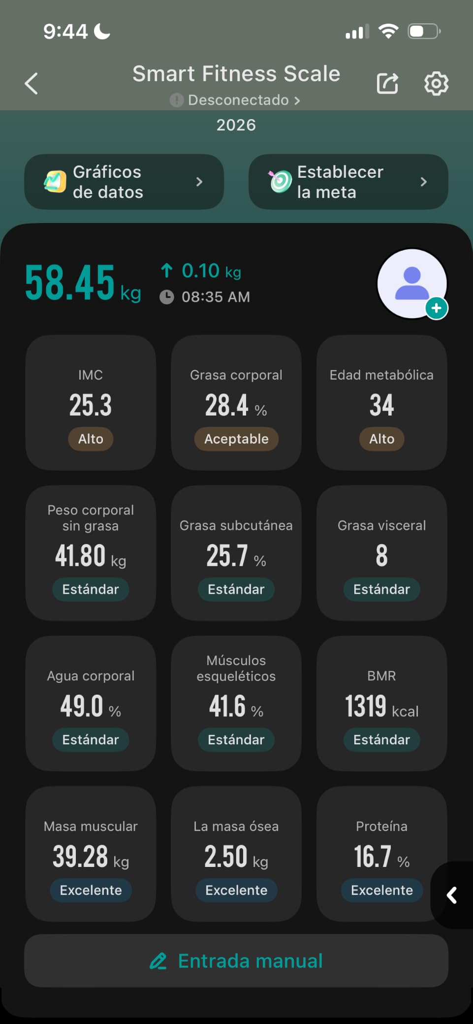 Etekcity Upgraded Smart Scale for Body Weight Fat and BMI, FSA Eligible | HSA Eligible, Bathroom Scale with Muscle Mass, 13 Metrics, Large Display, Offline Mode and App Connection customer photo 1
