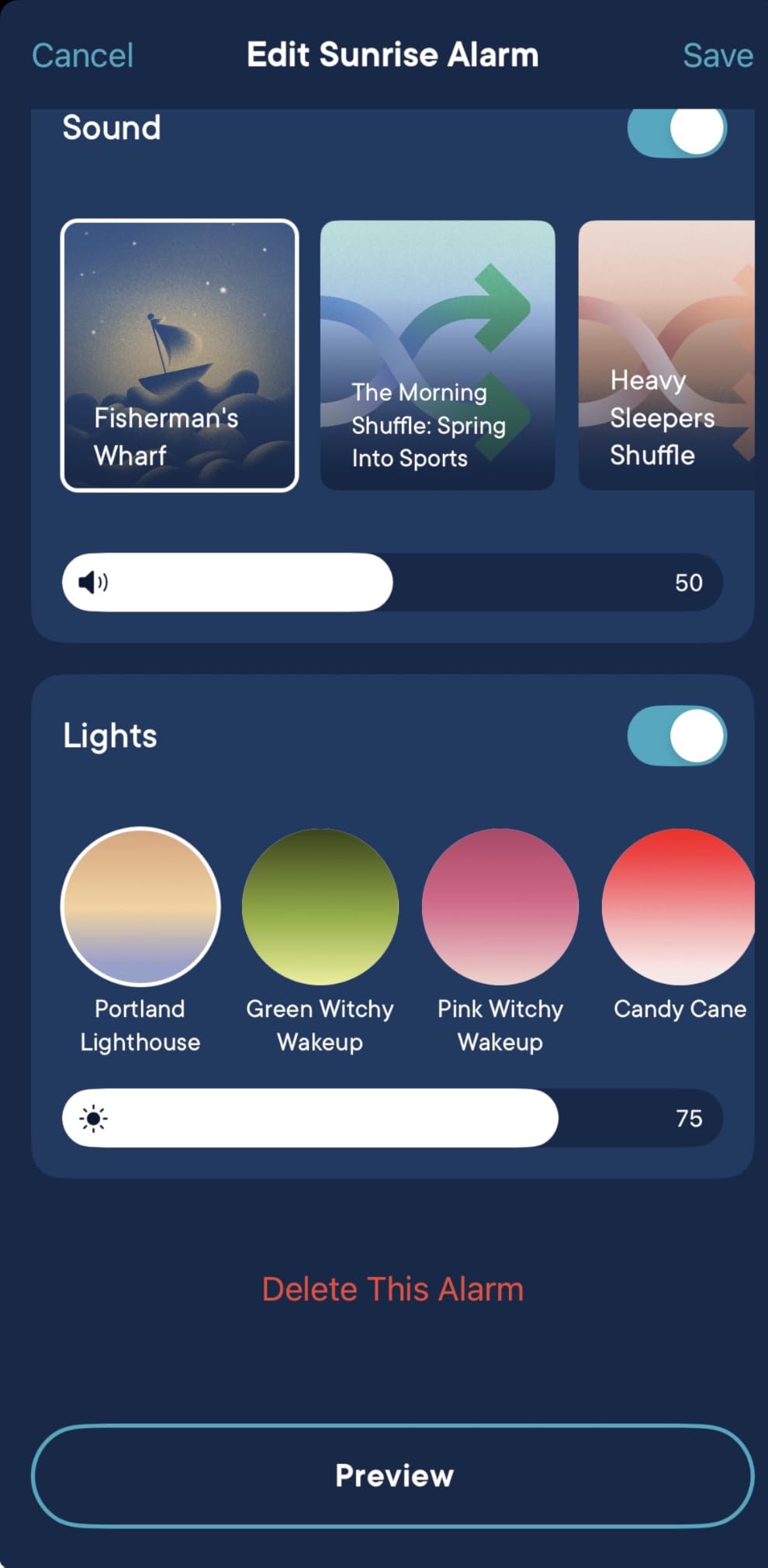 Hatch Restore 3 Sunrise Alarm Clock & Sound Machine, Smart Light | White noise machine & sunrise alarm light, 80+ sleep sounds, screen-free bedtime routine with meditations via Hatch Sleep App customer photo 2