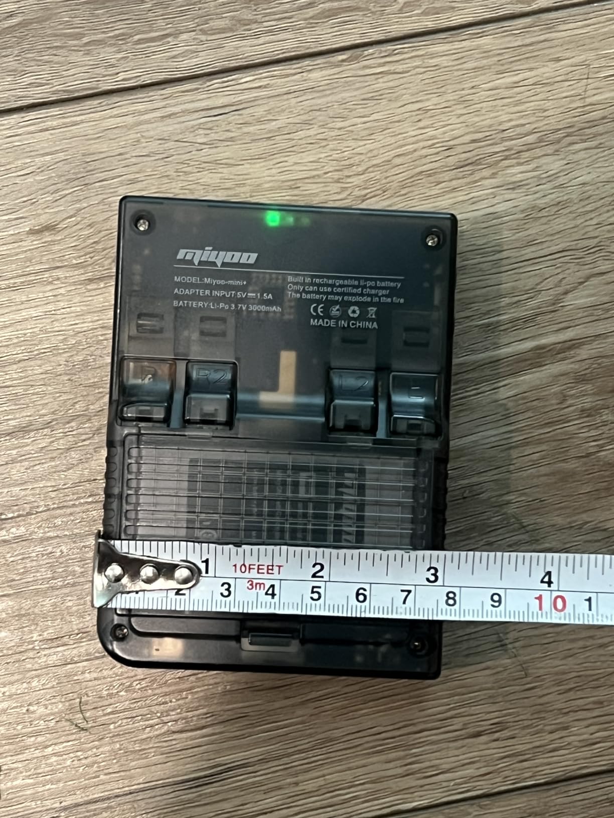 FINGEREVO Miyoo Mini Plus OnionOS Handheld Game Console 3.5-inch 640 * 480 Screen 3000mAh Miyoo-mini+ with Portable Case Transparent Black customer photo 2