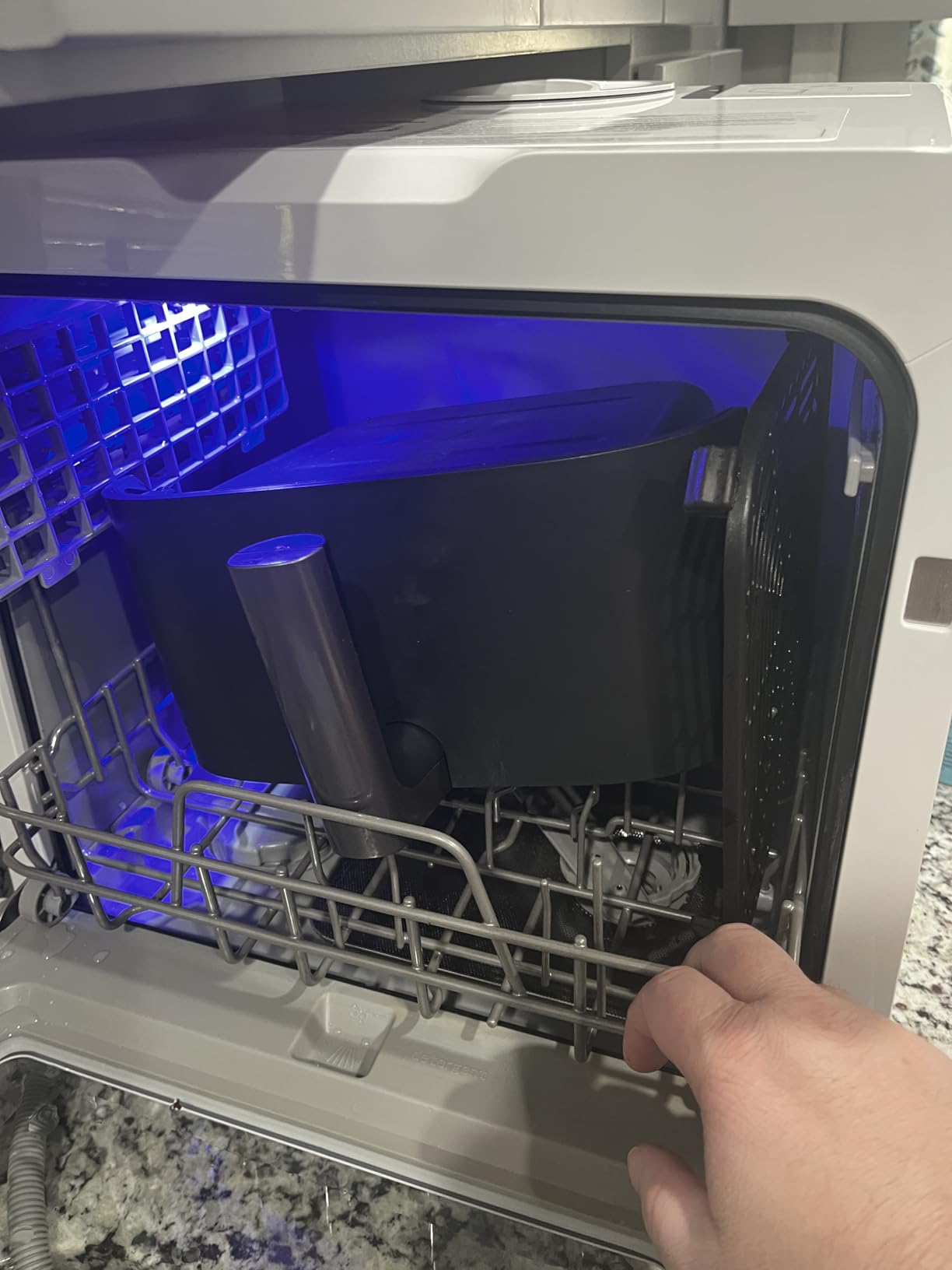 HAVA Countertop Dishwasher with Water Softener & Enhanced Energy Efficiency | Portable Dishwasher with 8 Wash Programs, Child Lock & Delayed Start Function, 5L Built-In Water Tank, No Installation Needed customer photo 2