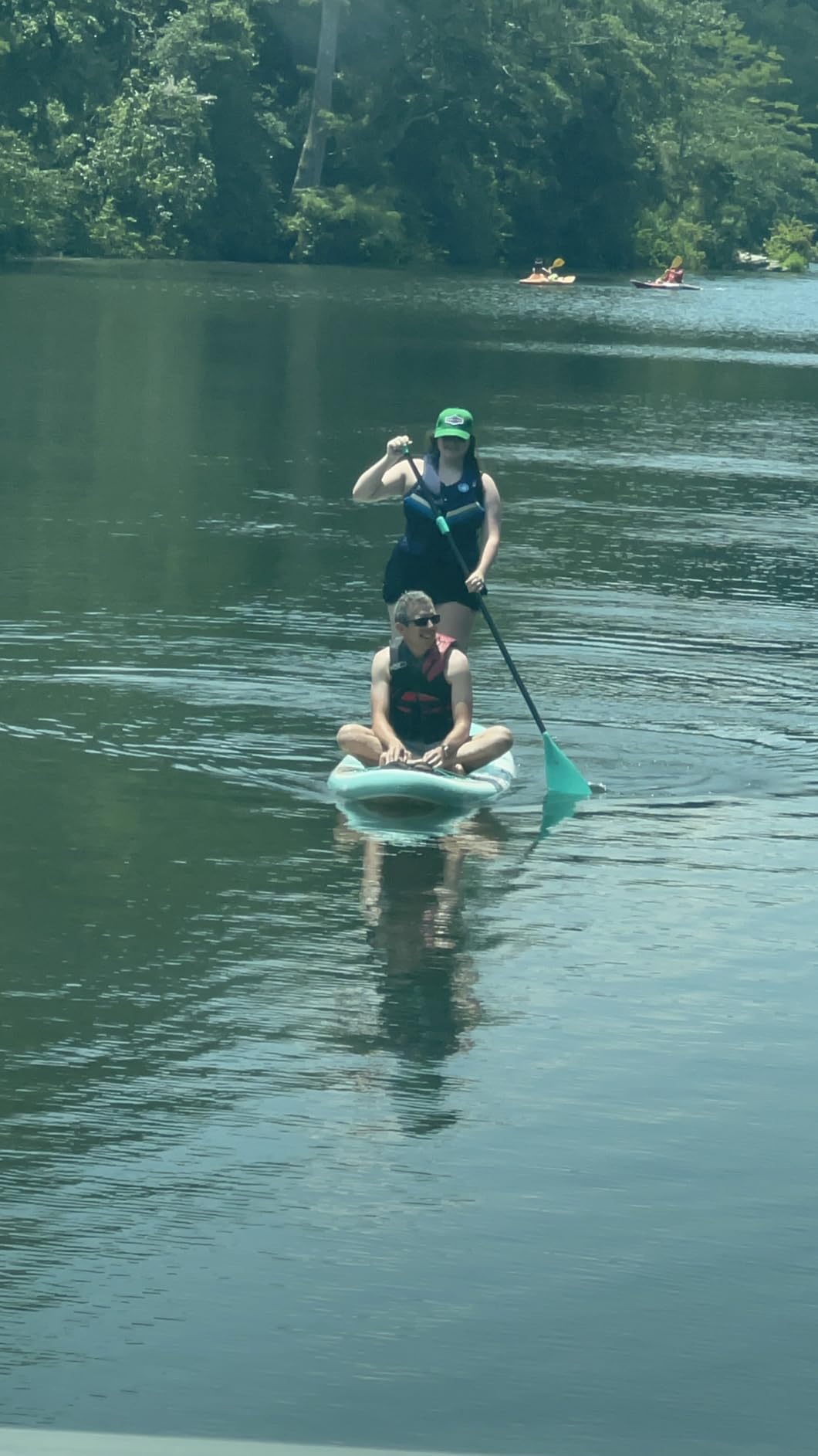 Niphean Inflatable Stand Up Paddle Board with SUP Accessories | 10'6'' SUP, Anti-Slip EVA Deck, 450 lbs Capacity Inflatable Paddle Boards for Adults & Youth of All Skill Levels customer photo 1