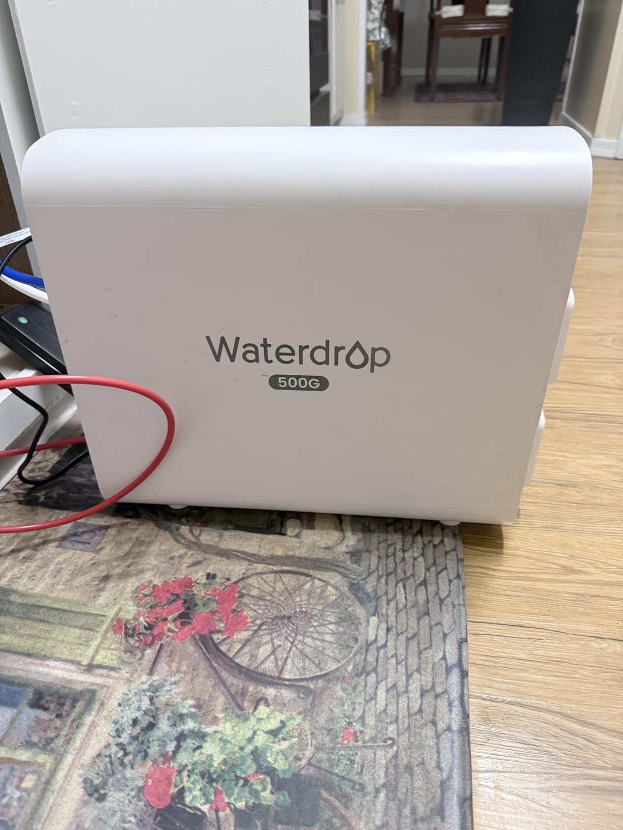 Waterdrop G5P500A Reverse Osmosis System, 8-Stage RO Filtration, Alkaline | NSF/ANSI 58 & 372 Certified, Alkaline Mineral pH+, Tankless RO Water Filter, 500 GPD, 2:1 Pure to Drain, Reduce TDS customer photo 1