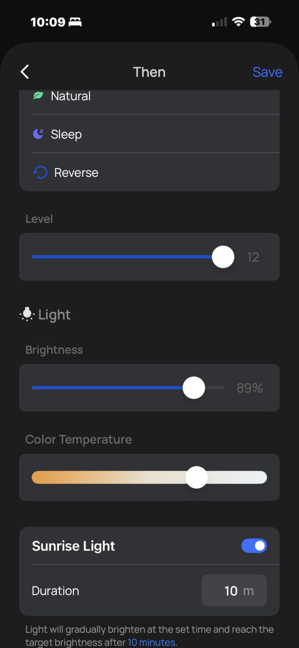 DREO Bedroom Ceiling Fans with Lights and Remote, Smart Ceiling Fan 42 Inch | 3400 CFM Airflow, 12 Speeds & 3 Fan Modes, Stepless Color Tones, Quiet DC Moto, 1-12H Timer, Remote/APP/Alexa Control, Black customer photo 1