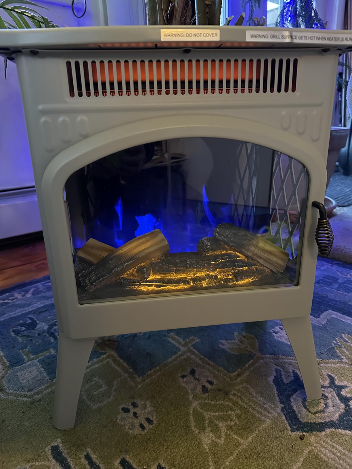 R.W.FLAME Electric Fireplace Heater 17
