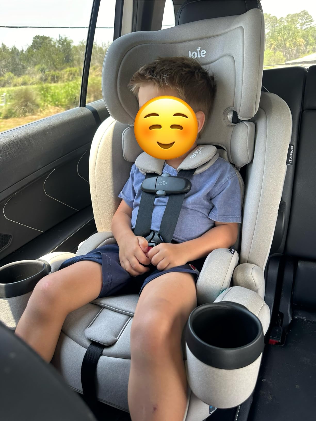 Joie Saffron SI 4-in-1 Car Seat - Car Seat for Infants to Toddlers to Big Kids - 4 Modes, 10-Position No-Rethread Headrest & Harness (Mocha) customer photo 1