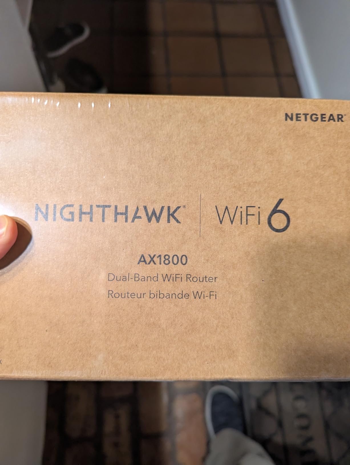 NETGEAR WiFi 6 Router 4-Stream (R6700AX) - Router Only, AX1800 Wireless Speed (Up to 1.8 Gbps), Covers up to 1,500 sq. ft., 20 Devices - Free Expert Help, Dual-Band customer photo 1