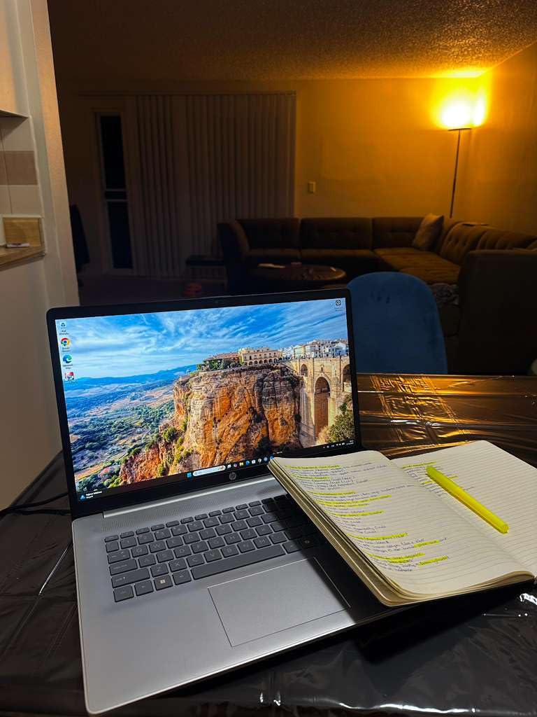 HP 17.3 inch Laptop, FHD Display, Intel Core i5-1334U, 16 GB RAM, 512 GB SSD, Intel Iris Xe Graphics, Windows 11 Home, Natural Silver, 17-cn3399nr customer photo 1