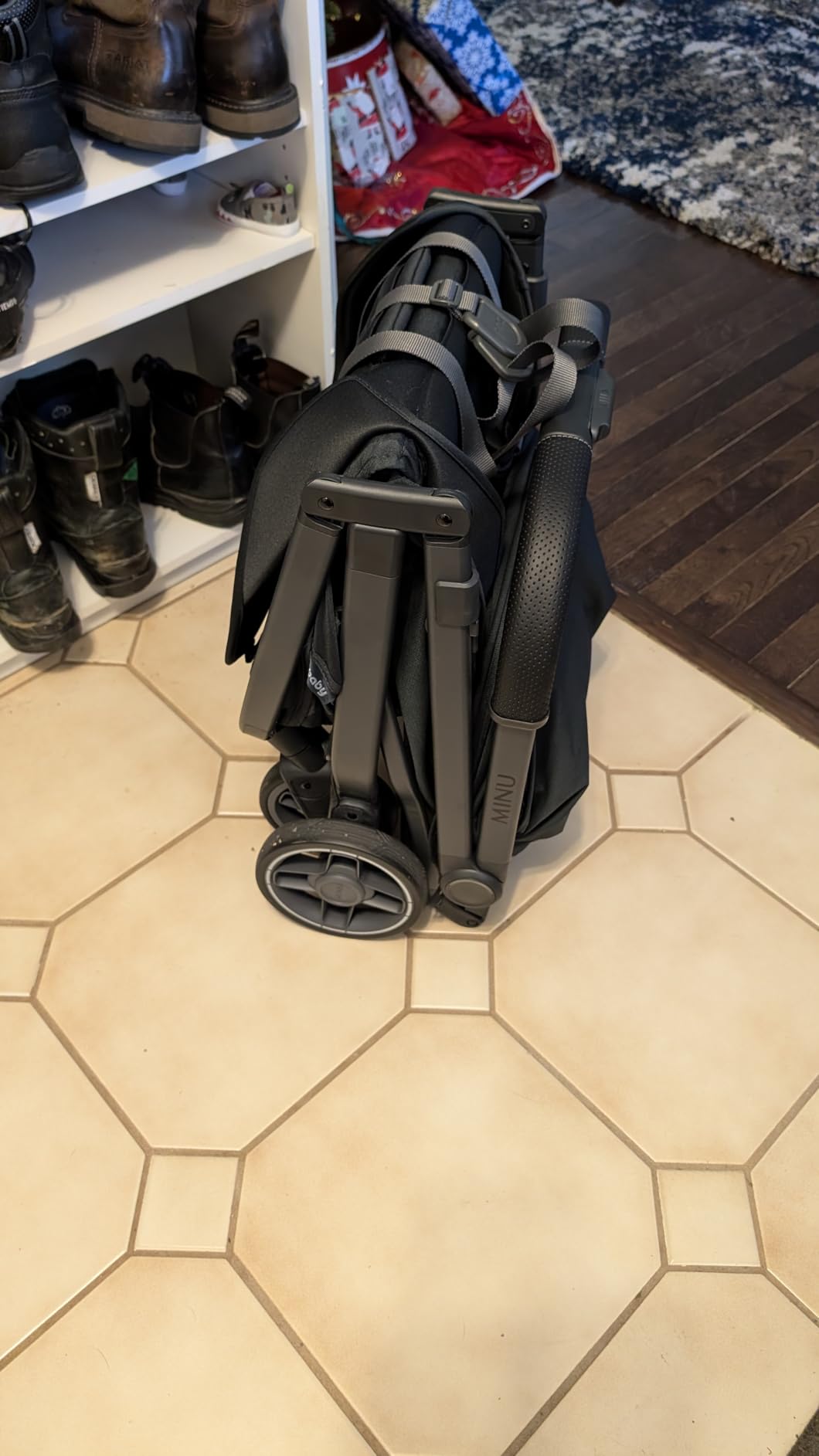 UPPAbaby MINU V3 Travel Stroller - Lightweight & Compact - Greyson customer photo 1