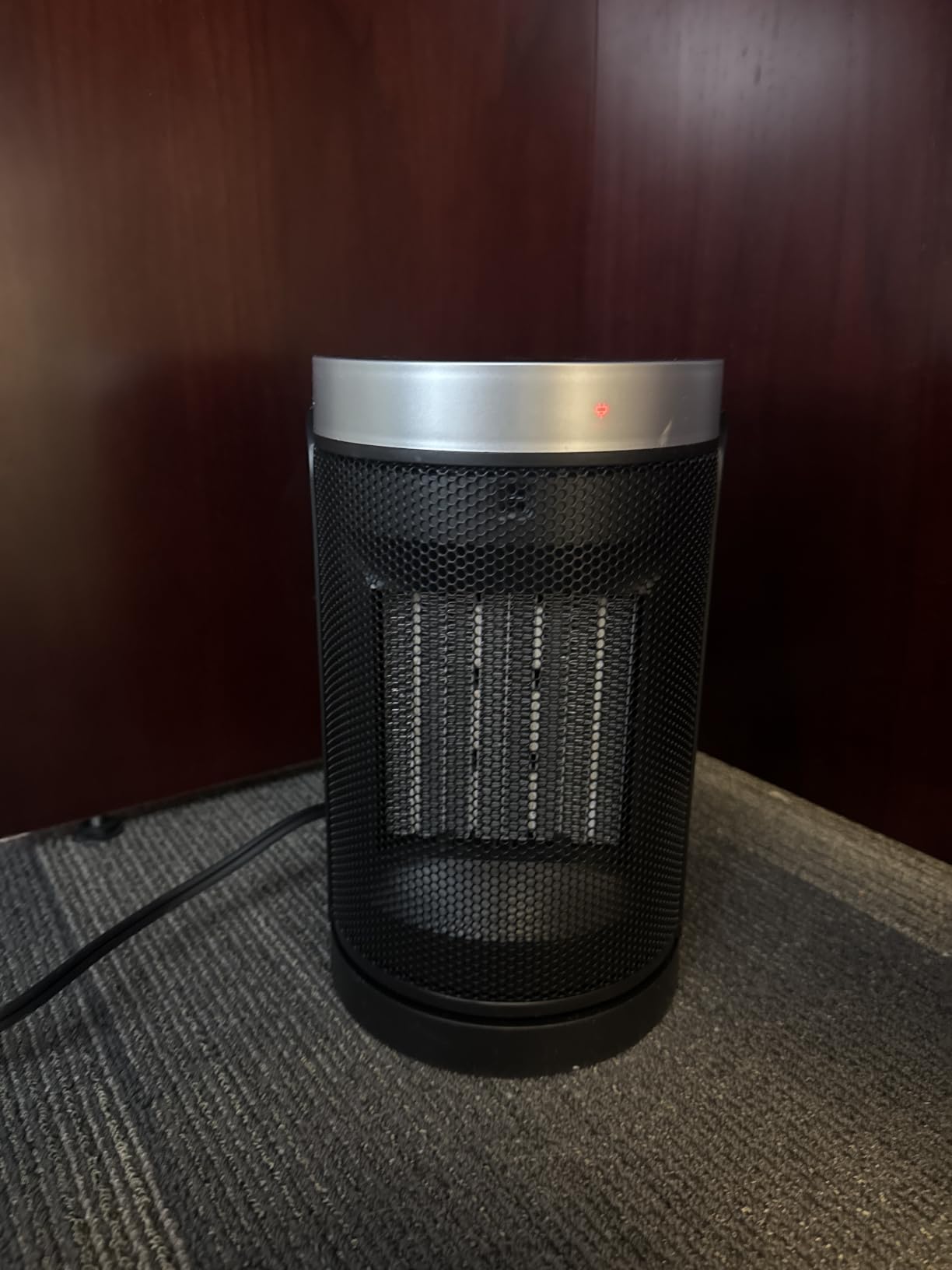 Space Heater, WINHL Portable Electric Heaters for Indoor Use, 70 Degree Oscillation | Thermostat, Remote Control, 12H Timer, 5 Modes, Small Quiet 1500W PTC Ceramic Fast Safety Heat for Office, Bedroom, Home customer photo 1