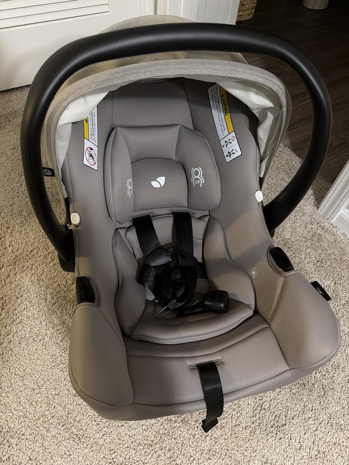 Joie Baby Rue Infant Car Seat & Anti-Rebound Base, Lightweight customer photo 2