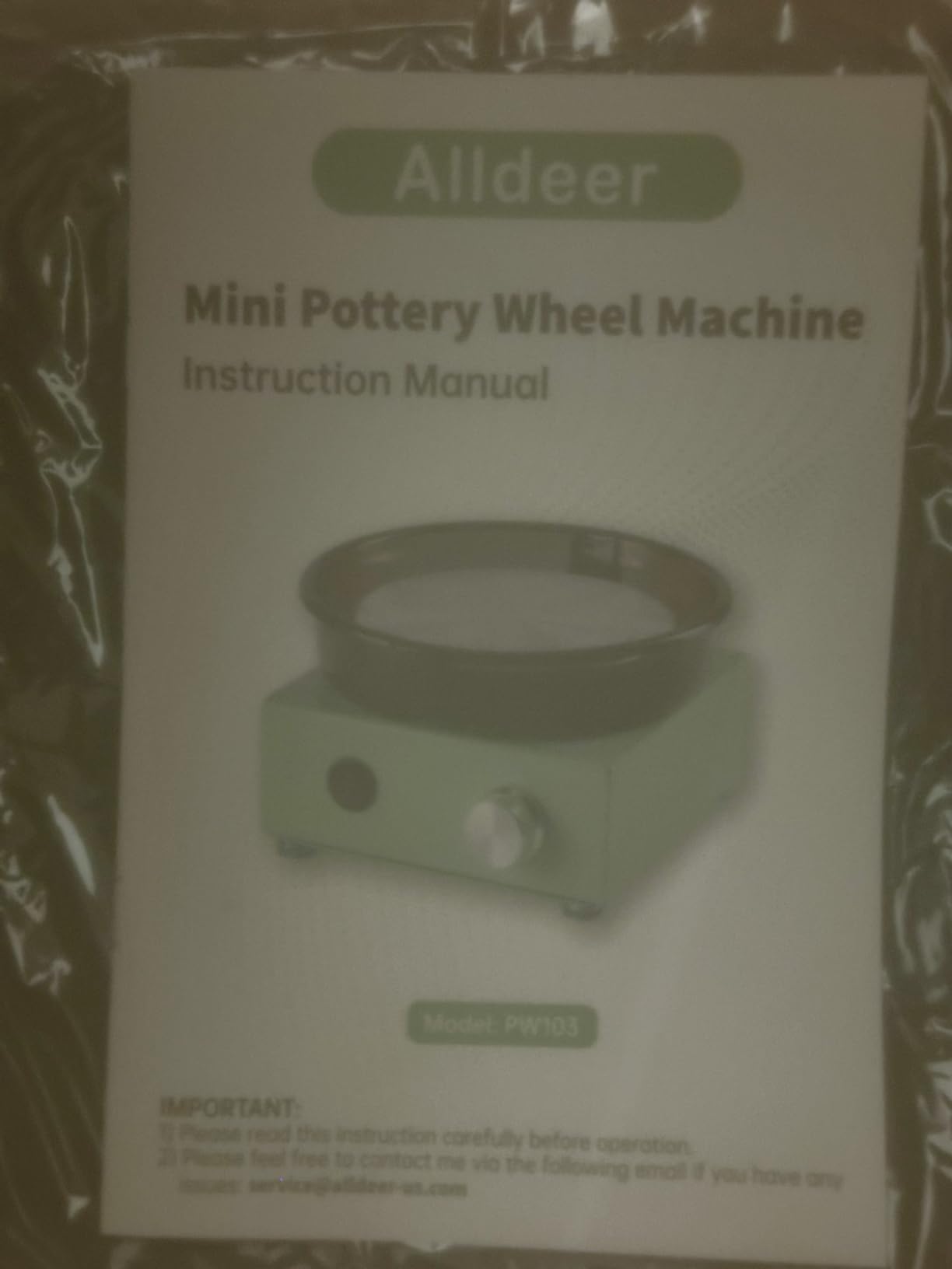 Mini Pottery Wheel for Kids, Beginners, Adults, All-in-one Kit | 6