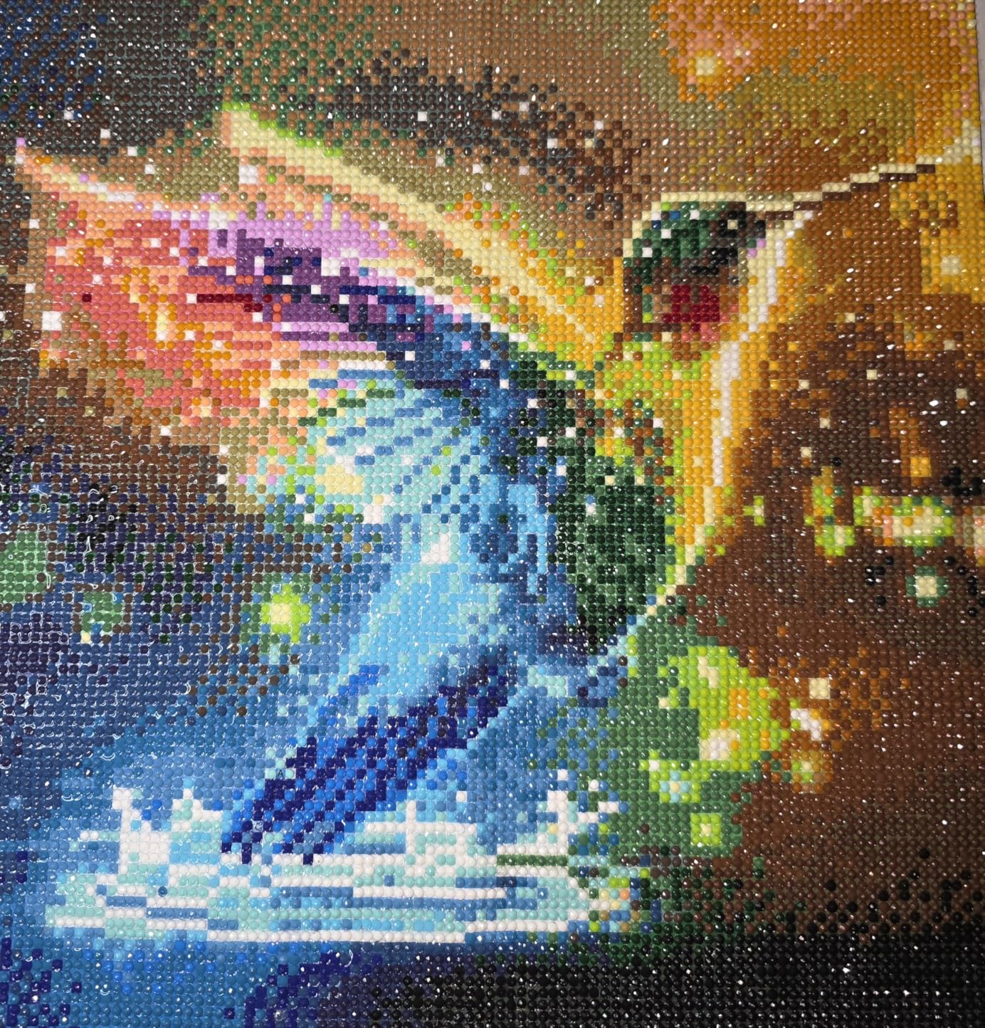 Diamond Art Kits for Adults, Starry Sky DIY Diamond Painting for Beginners | 12x16 Inch, Full Drill Round Dots, Aurora Landscapes 5D Gem Art Craft Kits, Home Decor, Stress Relief Relaxing Hobby Gift customer photo 1