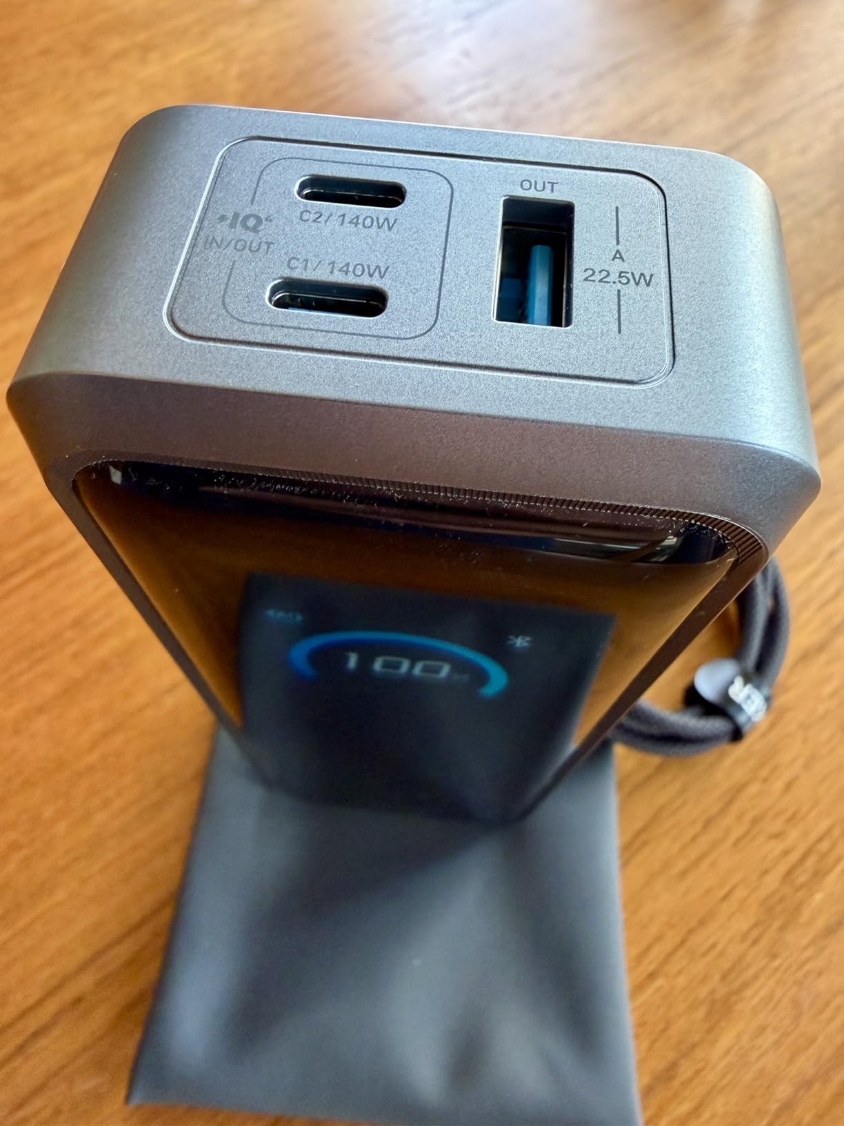 Anker Prime Power Bank, 26,250mAh 300W with Fast Charging Base | Powers Up to 6 Devices, Two-Way Charging, Flight-Safe, App Control, Ideal for Creators, MacBook, iPhone 17 Series, and More customer photo 2