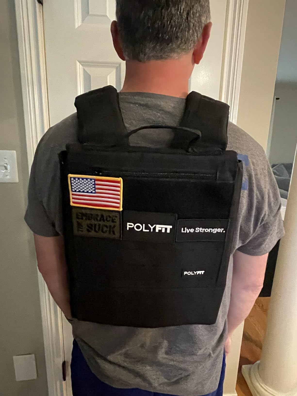 Polyfit Rucking Backpack 2.0 - Side-Loading Ruck Pack for Weight Plates customer photo 1