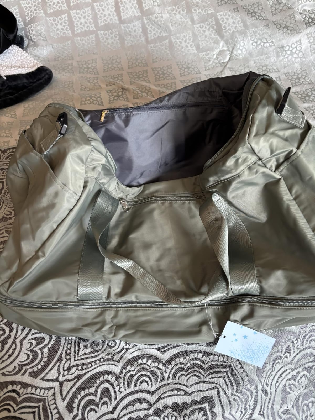 SYCNB Extra Large Travel Duffle Bag, Carry-On Weekender Bags for Women Travel customer photo 2