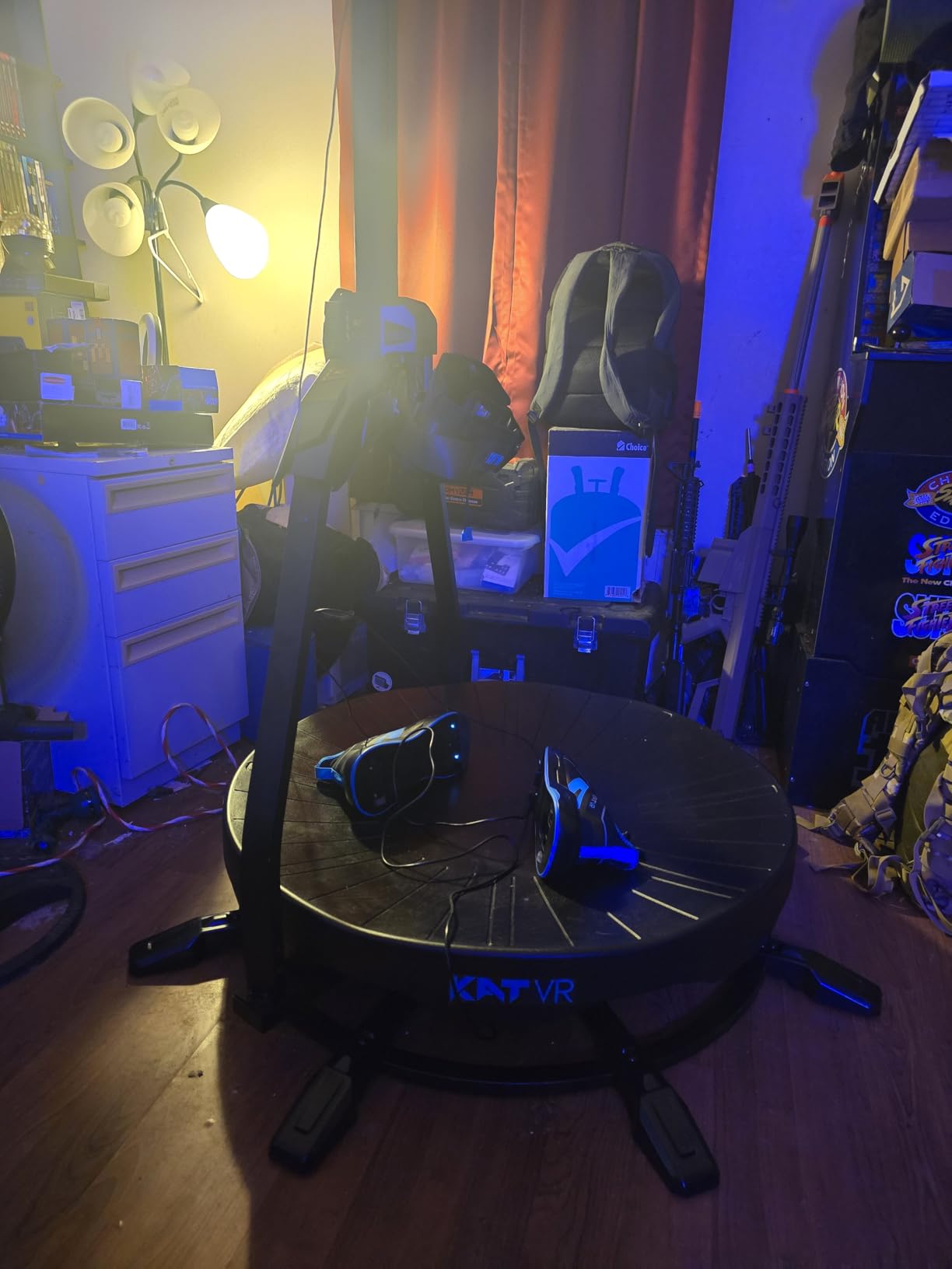 KAT Walk C2 VR Series | 360 Omnidirectional Walking Pad & Accessories for Immersive VR Gaming & Fitness | Compatible with SteamVR, Quest, Oculus | Core | US Size 9.5 customer photo 1