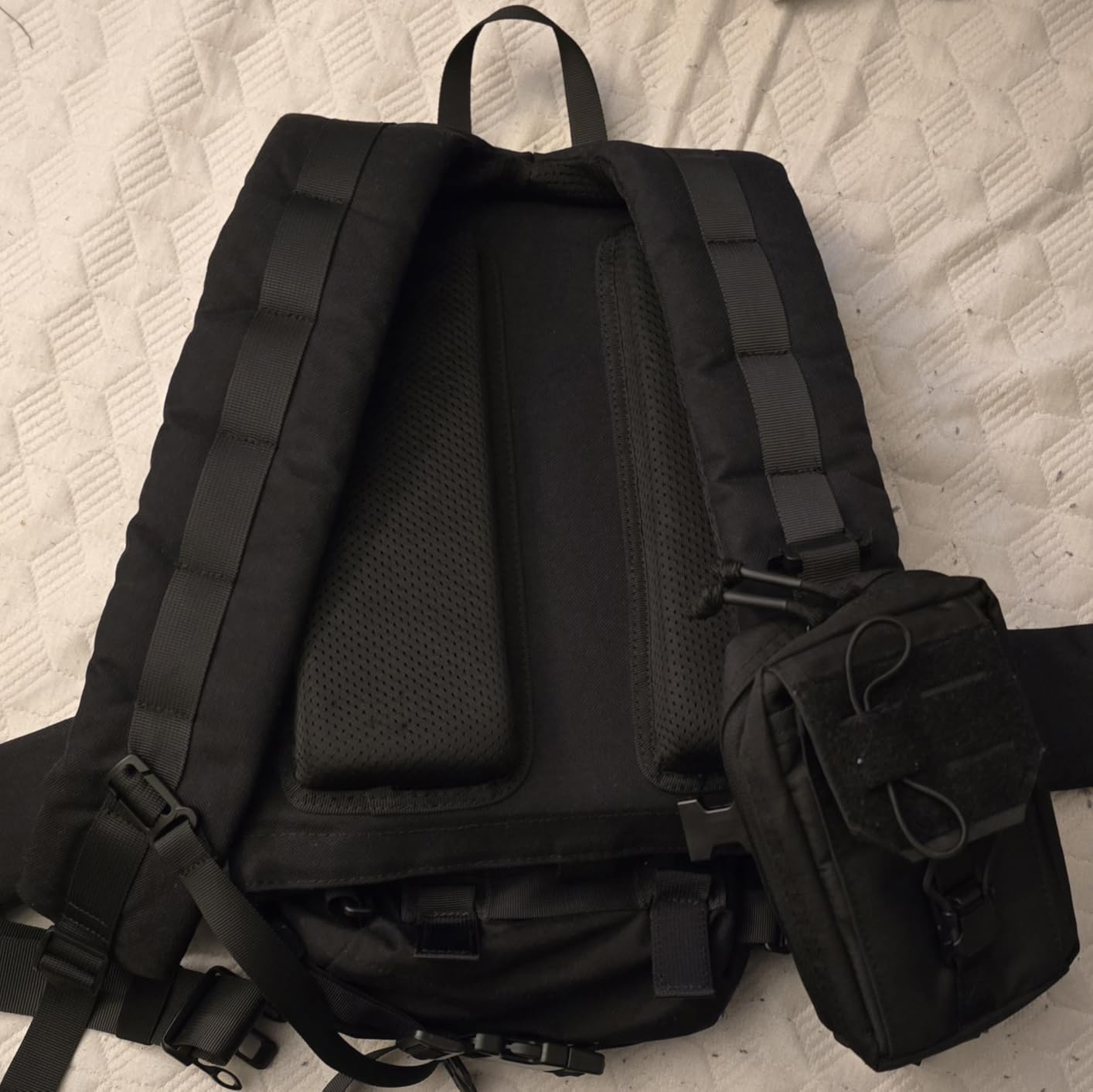 Hanzo Rucking Backpack Slim Profile Weighted Rucksack w/Lower Back Support customer photo 1