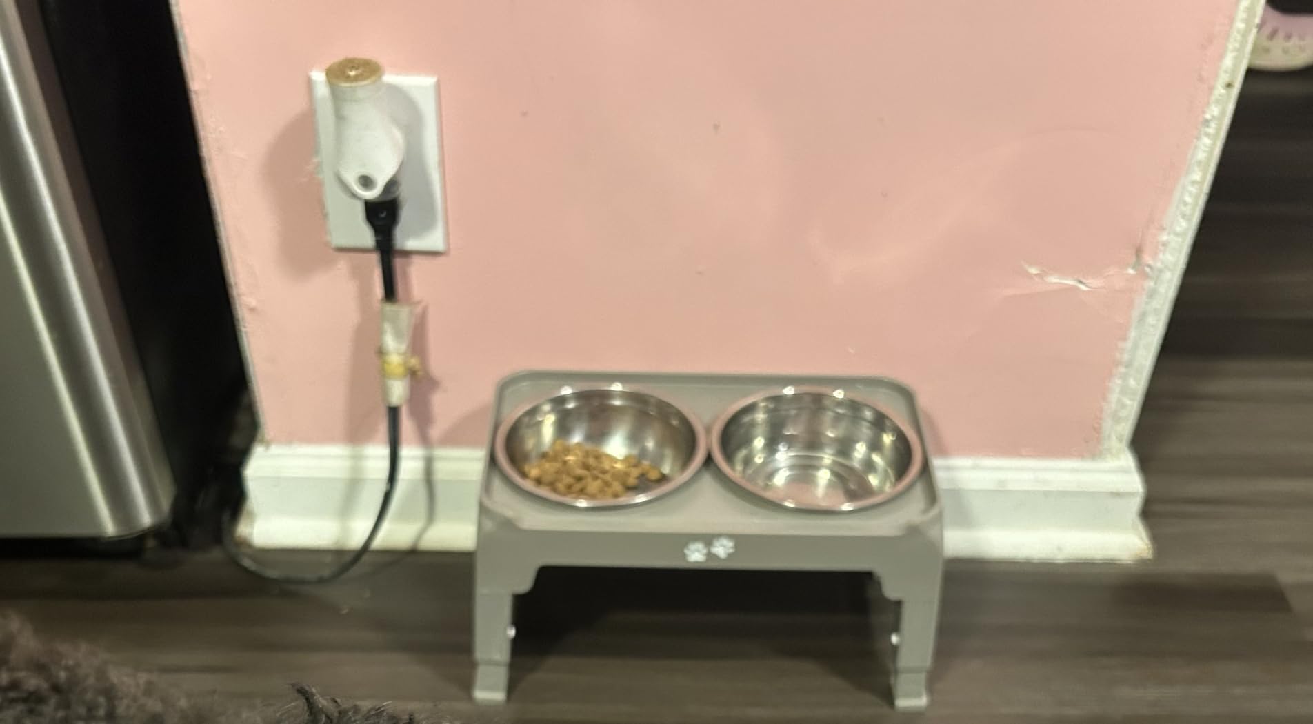 Elevated Dog Bowls for Large Dogs 5 Adjustable Heights 7.5