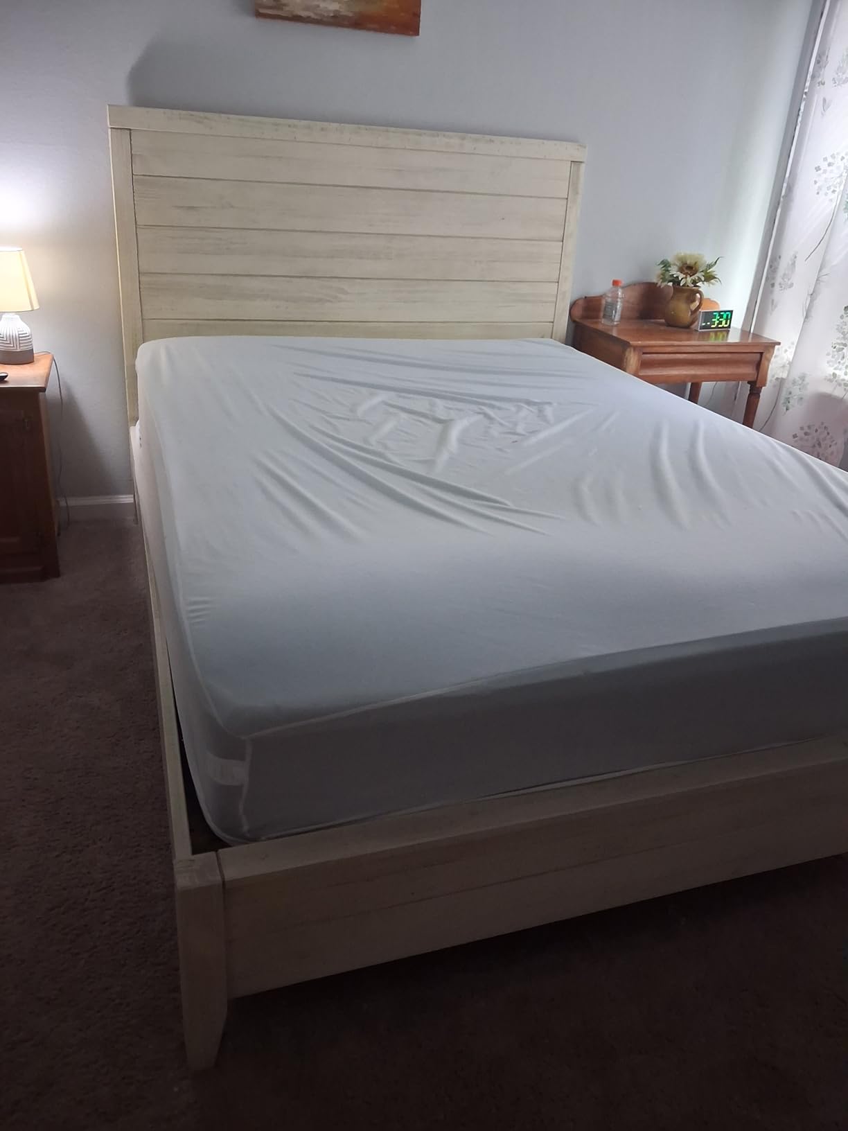 Meliusly Queen Bunkie Board 60x80 - Heavy Duty Vertical Wood Bed Slats | SlatSure Box Spring Alternative - Foldable Wood Mattress Support for Platform Bed Frames customer photo 1