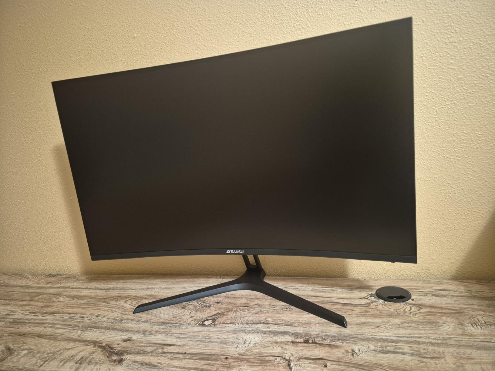 SANSUI 22 Inch 120Hz Computer Monitor, FHD 1080P Eye Care for Home/Office | 4000:1 Contrast Ratio, Adaptive Sync, HDR, 100% sRGB, Dual HDMI Ports, VESA Mount Support, One HDMI Cable Included customer photo 1