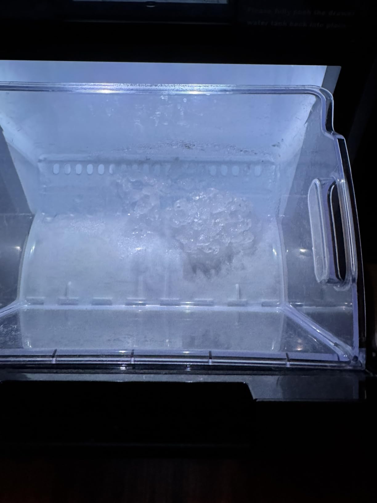 Antarctic Star Nugget Ice Maker Countertop 44Lb/Day LED Display Machine, 10-15min fast ice, 2 sizes, energy-save, portable, self-clean, 1.8L tank, 2.65Lbs storage, basket/scoop. Home/Bar/RV/Office customer photo 2