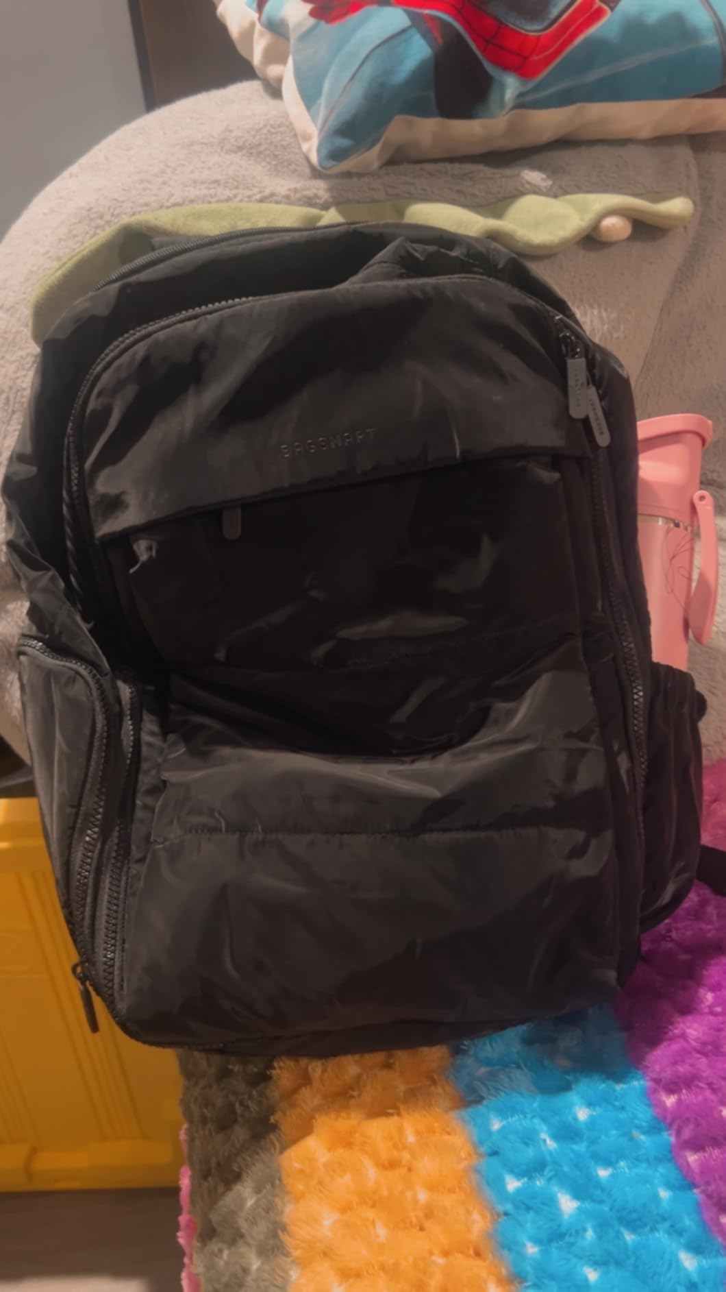 BAGSMART Travel Backpack for Women, Gym Backpack with Shoe Compartment customer photo 1