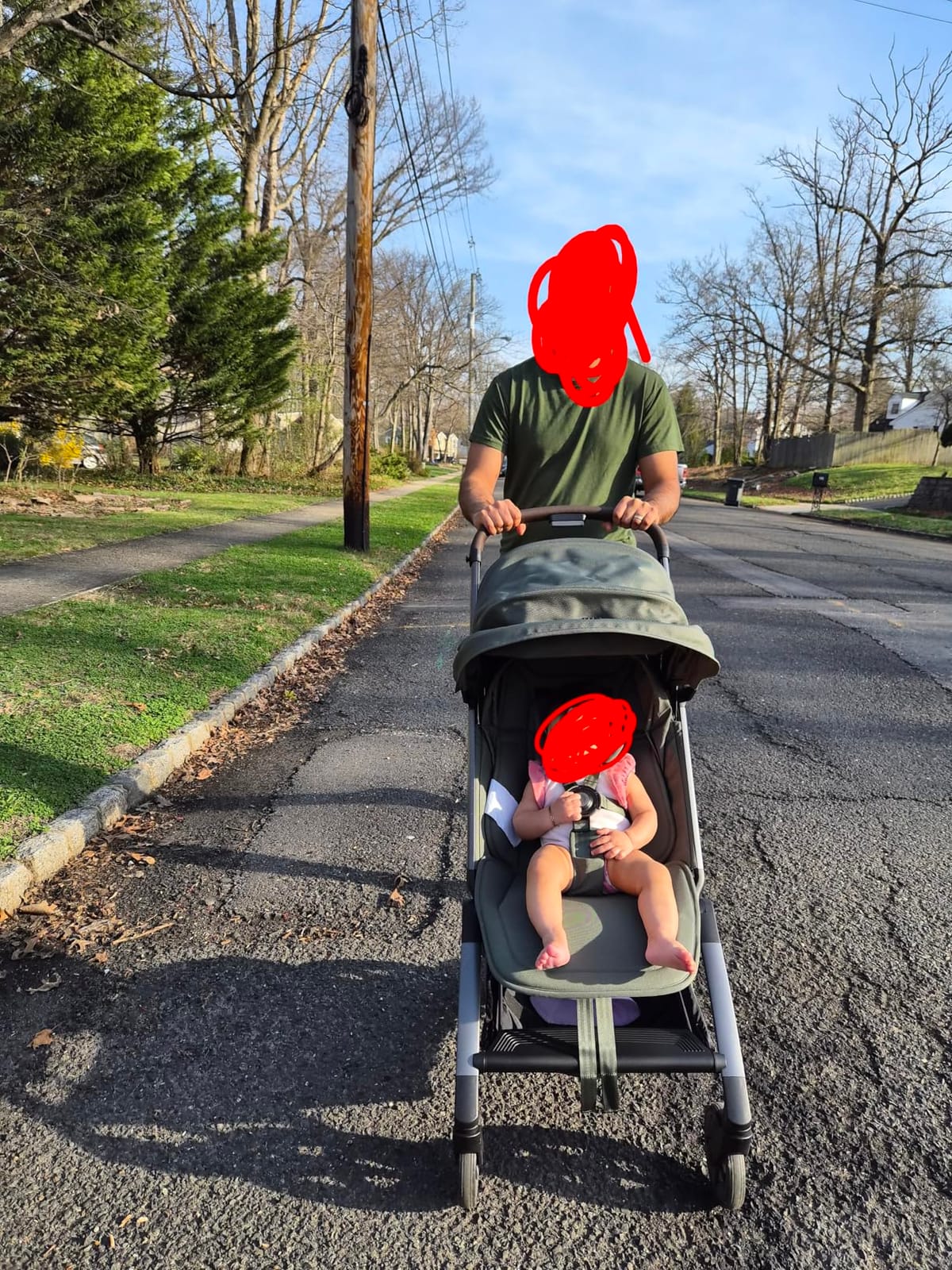 Joolz Aer2 Lightweight Travel Stroller for Baby & Toddler - Forest Green customer photo 2