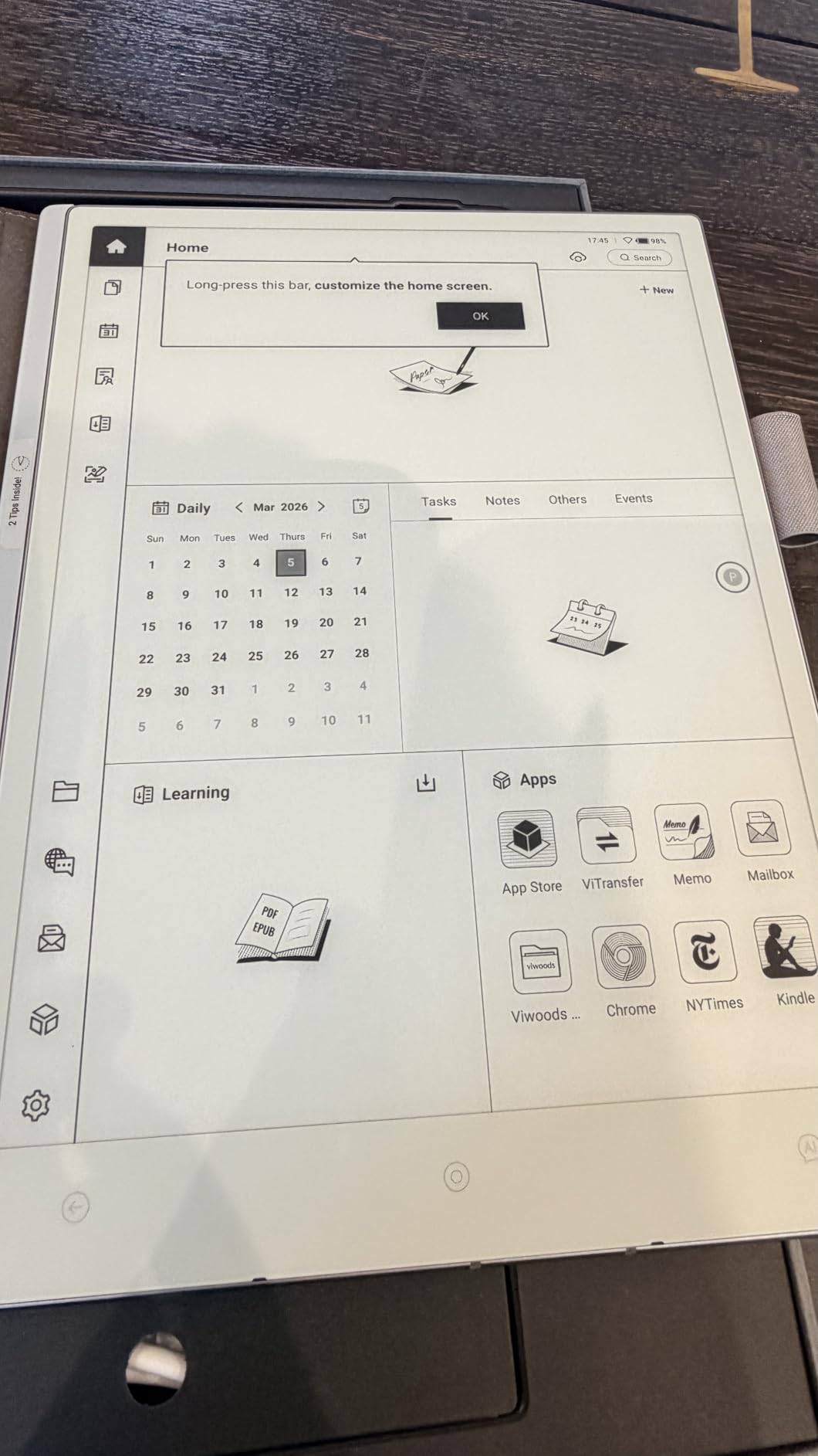 VIWOODS Upgraded Bundle with AiPaper, Stylus Pro and 5 Nibs, Carta 1300 AI E Ink Tablet, 10.65