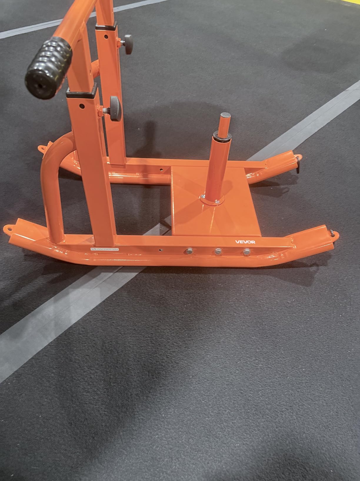 VEVOR Weight Sled, Workout Sled for Push-Pull Running & Strength Training | Compatible 1/2 in Weight Plates, Steel Power Training Sled for Athletic Exercise and Speed Improvement customer photo 1