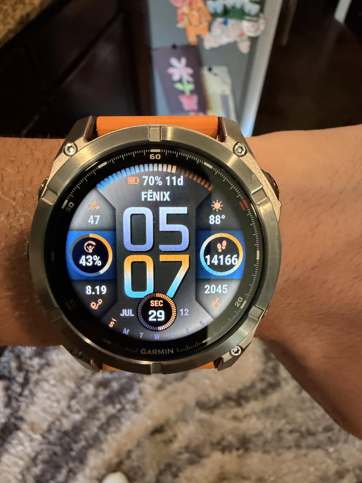 Garmin fēnix® 8 Pro, 51mm, Sapphire, DLC Titanium, Black/Pebble Gray customer photo 1