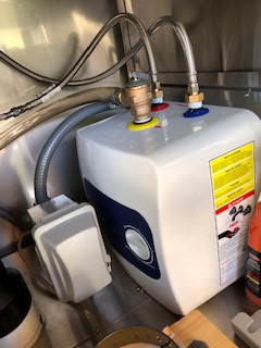 ThermoMate 4.5kW Tankless Under Sink Water Heater Electric, ETL Approved | 110~120V Small Point of Use Instant Hot Water Heater with Temperature Display, Self-modulating 0.85GPM at 35°F Rise customer photo 2